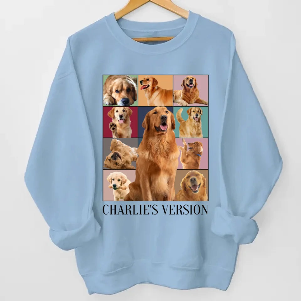 Your Dog’s Version of Style - Custom Pet Portrait Sweatshirt & Hoodie, Personalized Gift for Dog Lovers