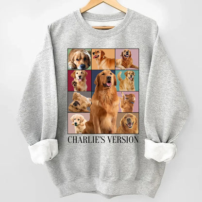 Your Dog’s Version of Style - Custom Pet Portrait Sweatshirt & Hoodie, Personalized Gift for Dog Lovers