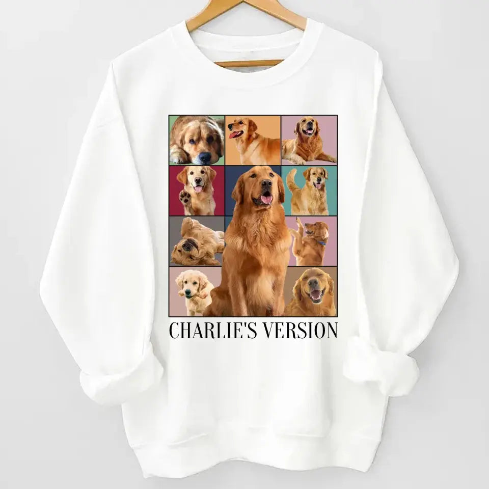 Your Dog’s Version of Style - Custom Pet Portrait Sweatshirt & Hoodie, Personalized Gift for Dog Lovers Dreamship