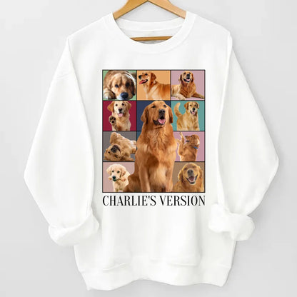Your Dog’s Version of Style - Custom Pet Portrait Sweatshirt & Hoodie, Personalized Gift for Dog Lovers