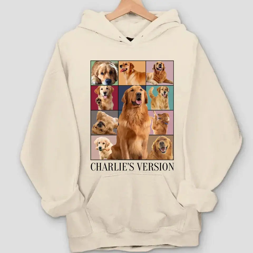 Your Dog’s Version of Style - Custom Pet Portrait Sweatshirt & Hoodie, Personalized Gift for Dog Lovers Dreamship