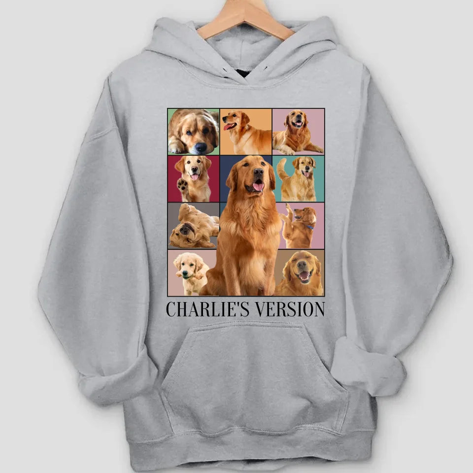 Your Dog’s Version of Style - Custom Pet Portrait Sweatshirt & Hoodie, Personalized Gift for Dog Lovers