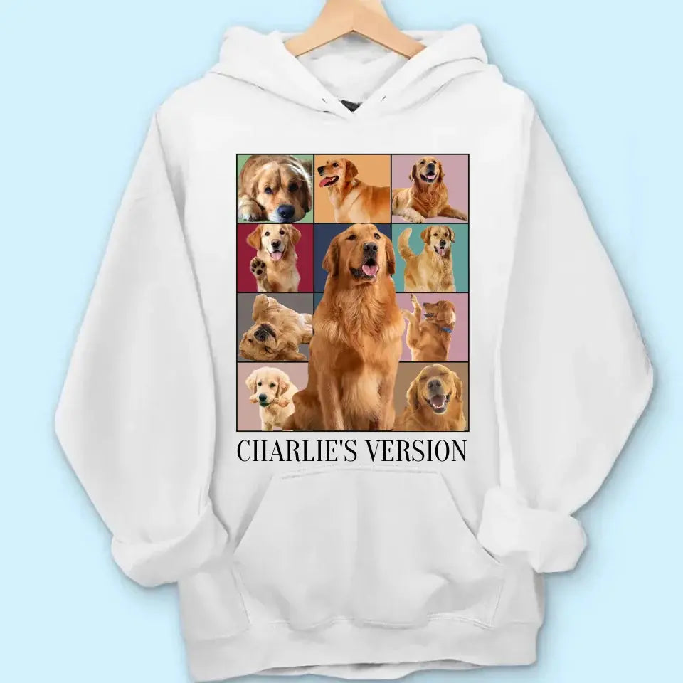 Your Dog’s Version of Style - Custom Pet Portrait Sweatshirt & Hoodie, Personalized Gift for Dog Lovers Dreamship