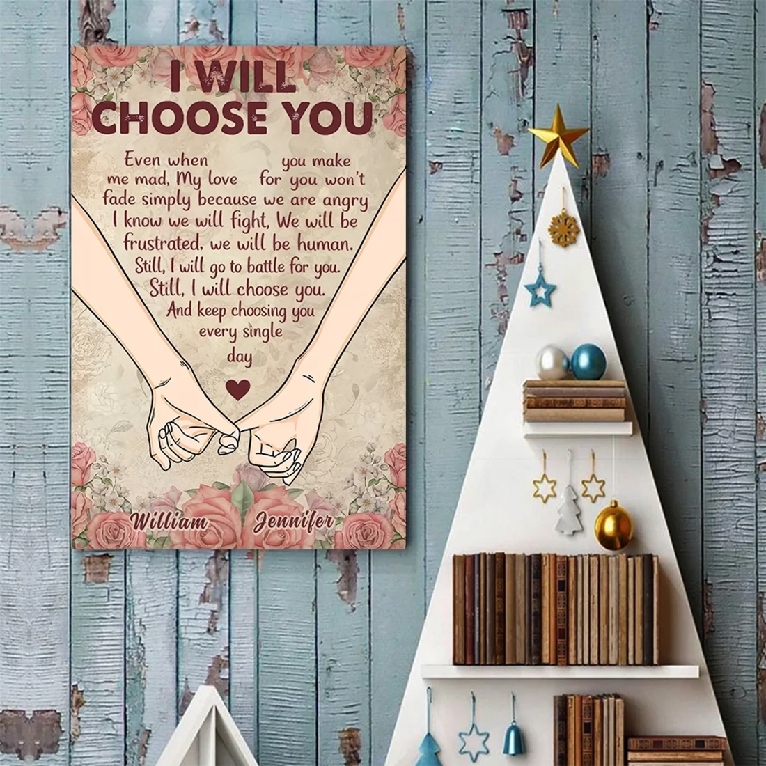 2. Personalized Vertical Poster – Meaningful Gift for Couples - POS-MAY25-023-HA