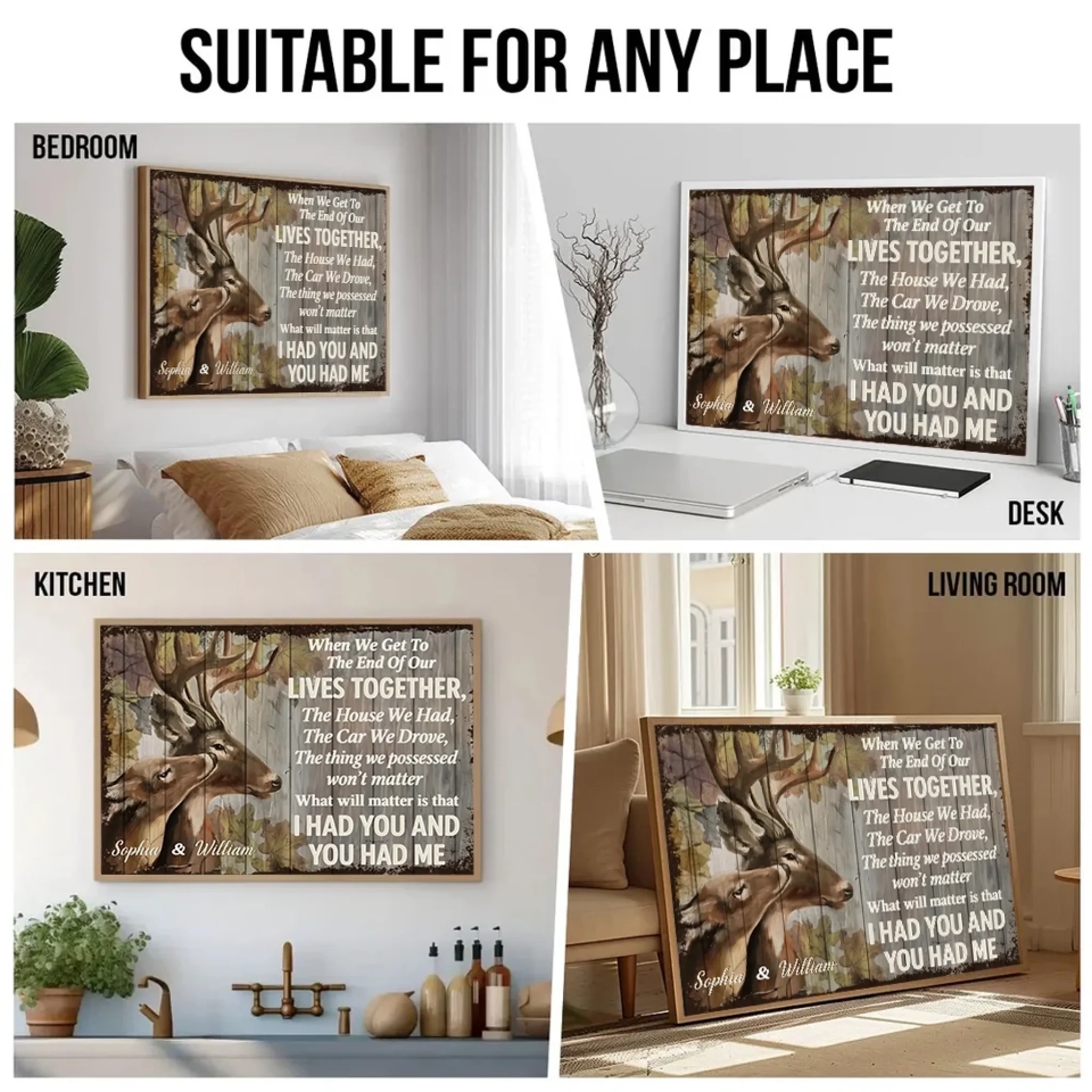 5. I Had You and You Had Me – Personalized Horizontal Poster, Custom Romantic Gift for Couples - POS-MAY25-004-HA (1)