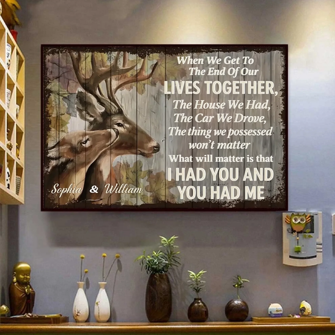 1. I Had You and You Had Me – Personalized Horizontal Poster, Custom Romantic Gift for Couples - POS-MAY25-004-HA (5)