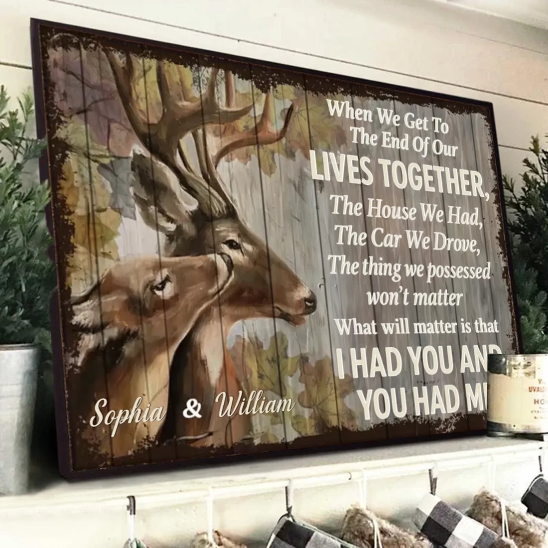 1. I Had You and You Had Me – Personalized Horizontal Poster, Custom Romantic Gift for Couples - POS-MAY25-004-HA (5)