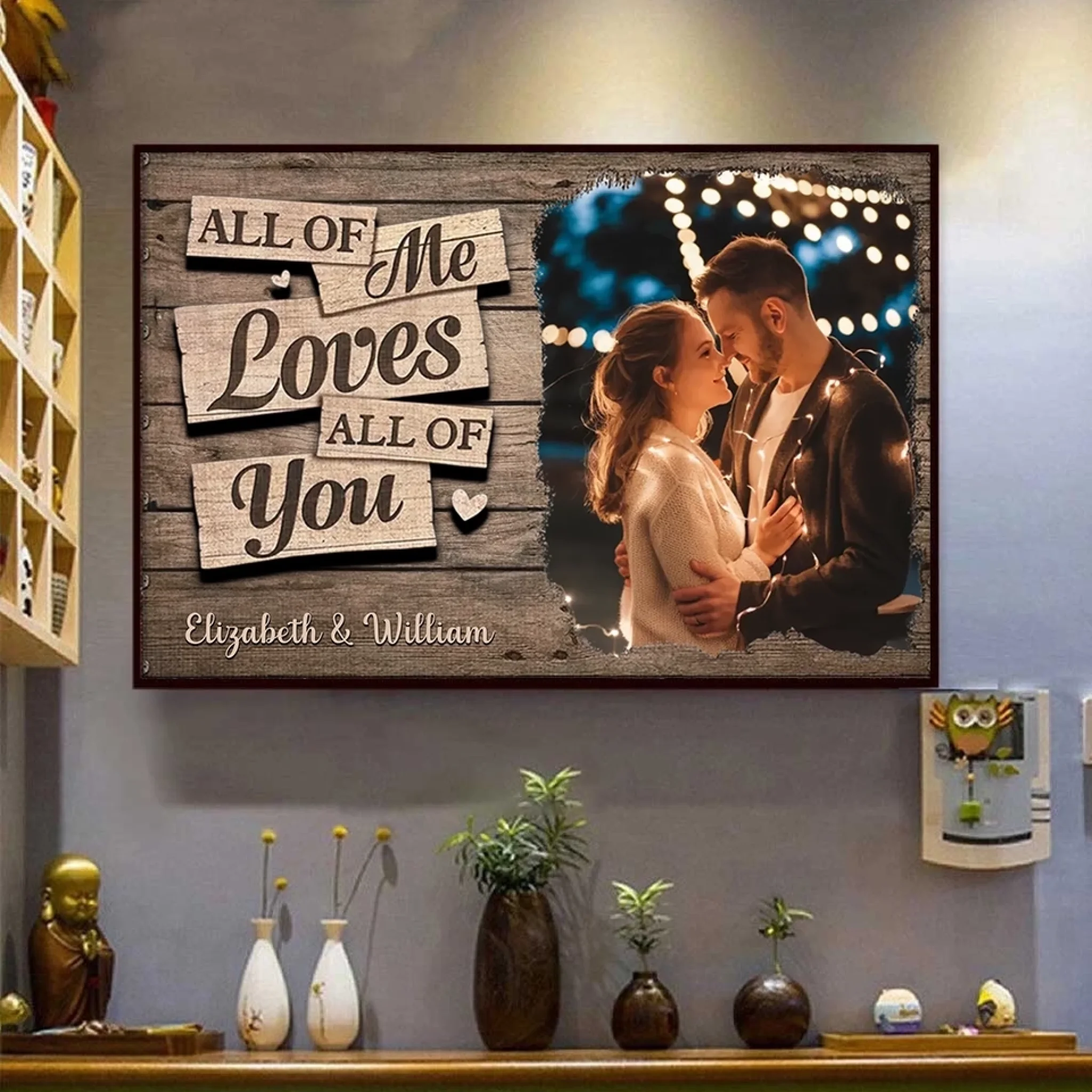 1. I Completely Love You – Personalized Horizontal Photo Poster, Custom Gift for Couples, Husband and Wife - POS-MAY25-002-HA