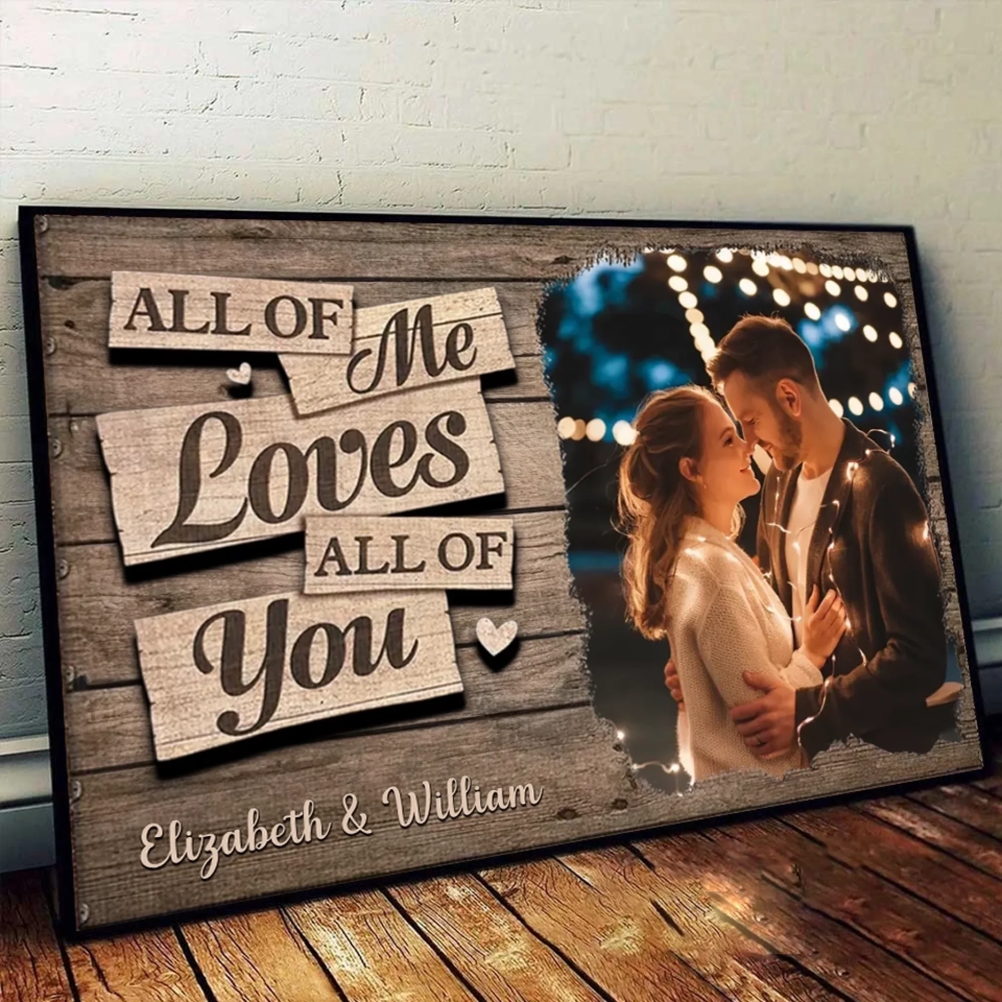 3. I Completely Love You – Personalized Horizontal Photo Poster, Custom Gift for Couples, Husband and Wife - POS-MAY25-002-HA