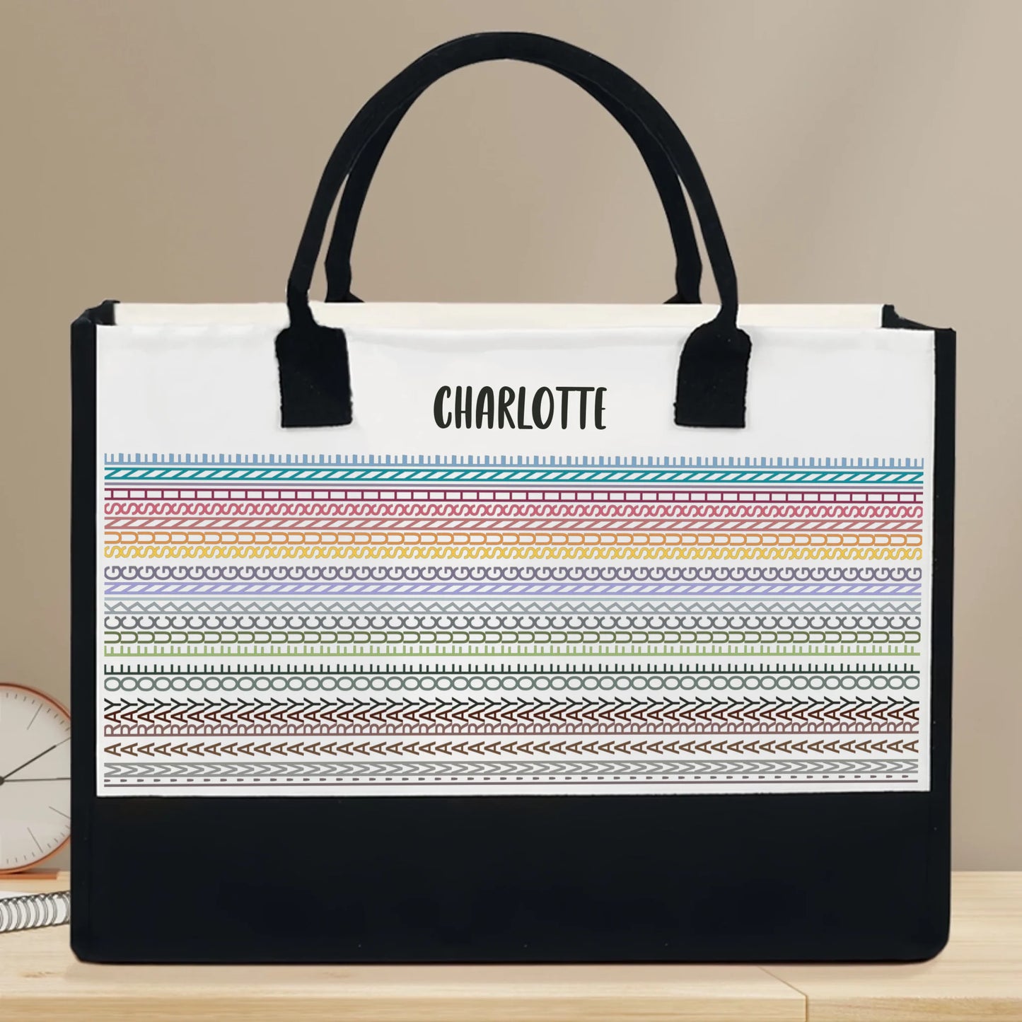 Celebrating You in Style – Personalized Birthday Canvas Tote Bag with Name & State, Custom 40th or 50th Birthday Gift for Her