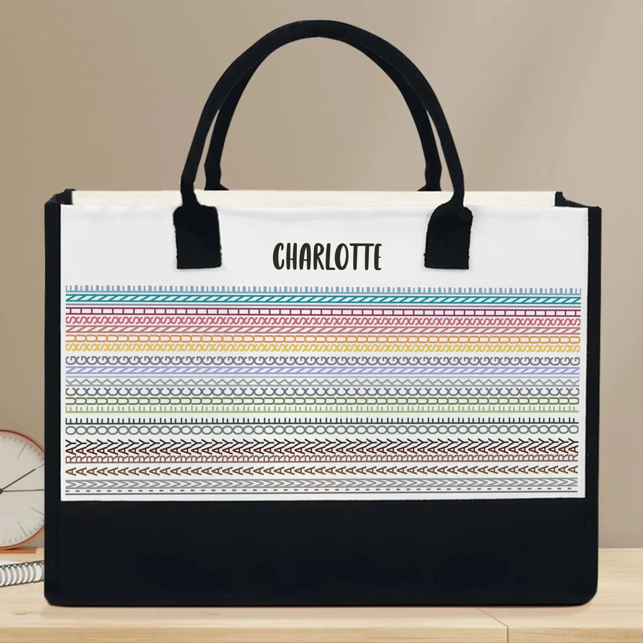 Celebrating You in Style – Personalized Birthday Canvas Tote Bag with Name & State, Custom 40th or 50th Birthday Gift for Her