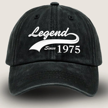 Legend Since [Custom Year] – Personalized Men’s T-Shirt, 40th, 50th, 60th, 70th Birthday Gift for Dad, Husband, or Him
