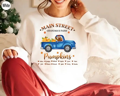 8. Grandma's Pumpkin Pickup – Fall Fun on Main Street