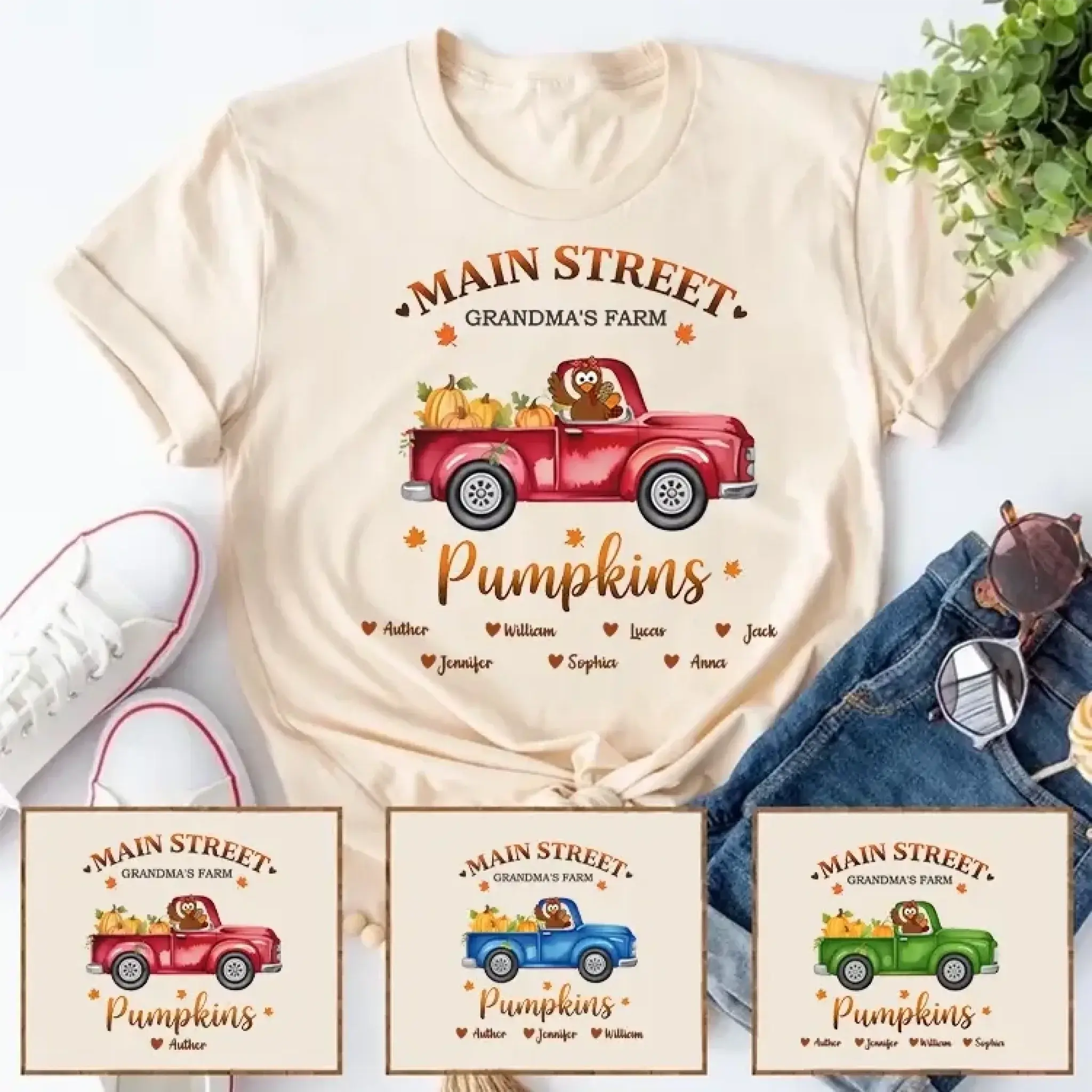6. Grandma's Pumpkin Pickup – Fall Fun on Main Street