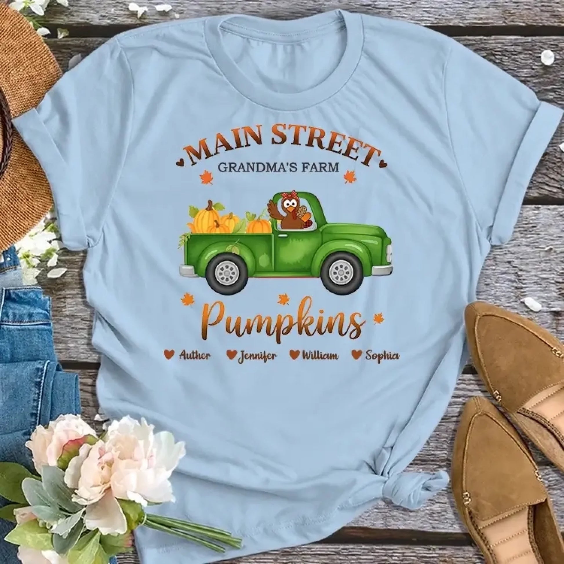 4. Grandma's Pumpkin Pickup – Fall Fun on Main Street