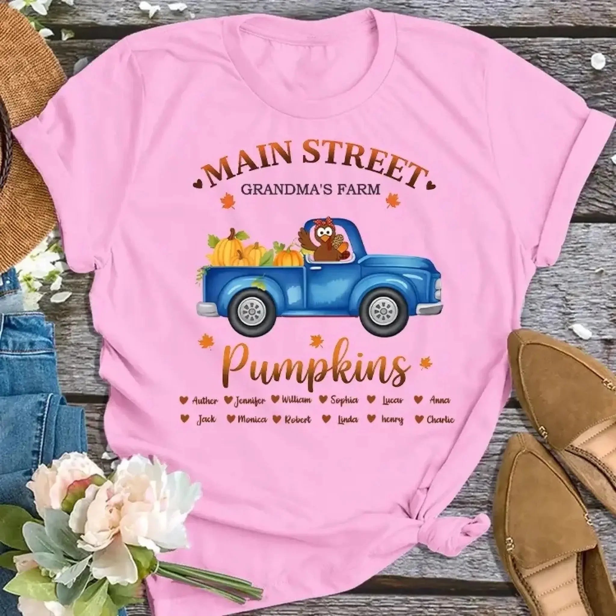 1. Grandma's Pumpkin Pickup – Fall Fun on Main Street
