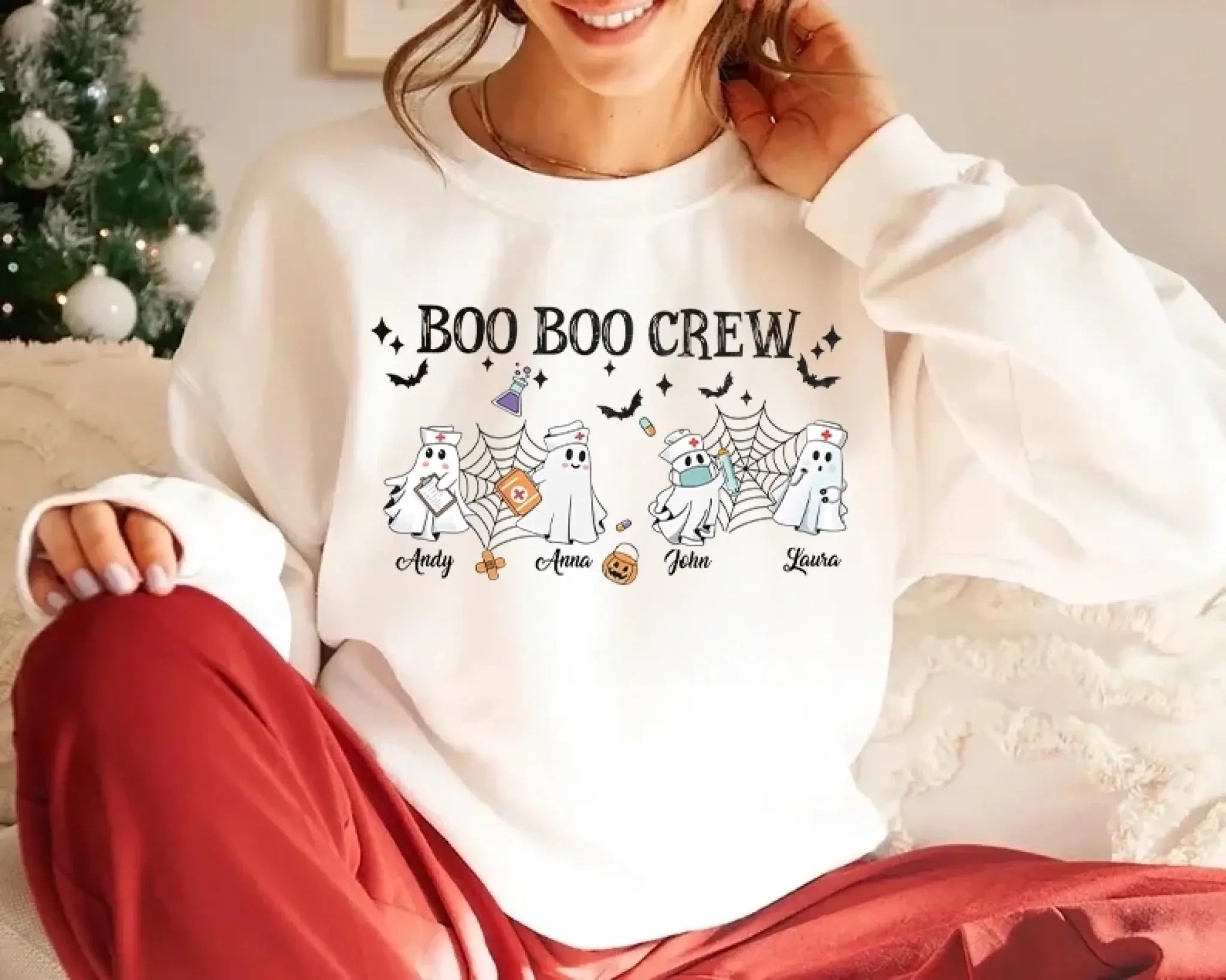 7. Boo Boo Crew Tee – Halloween Nurse Gift