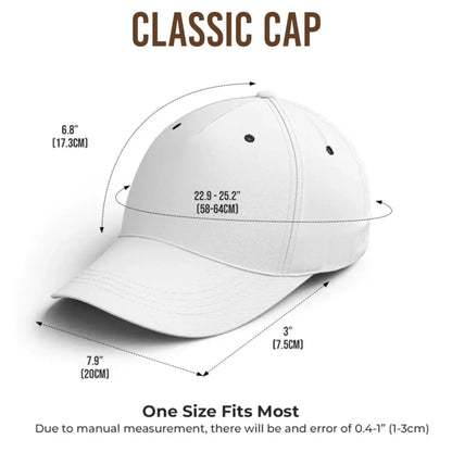 Daddy & Kids Fist Bump - Classic Cap – Personalized Gift for Dad from Son & Daughter – American Flag Hat for Father’s Day