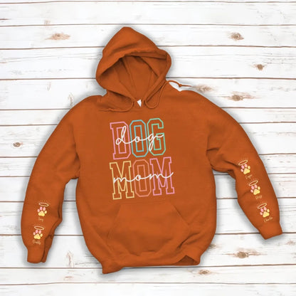 8. Colorful Dog-Cat Mom Sweatshirt — Cute Pastel Pet Lover Gift