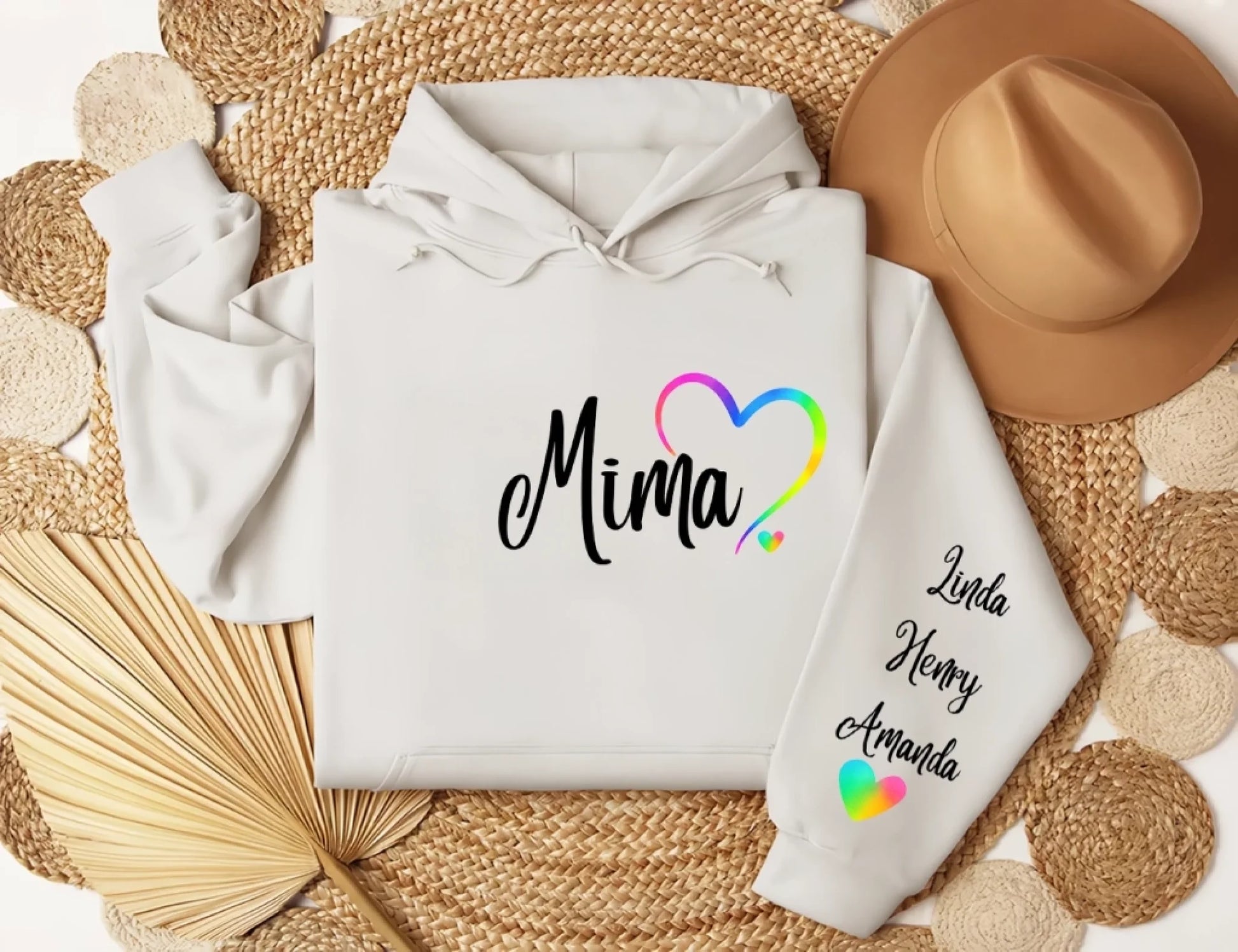 6. Grandma Sweatshirt with Heart – Cute Gift for Grandma