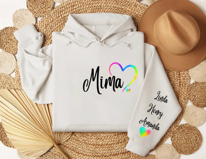 6. Grandma Sweatshirt with Heart – Cute Gift for Grandma
