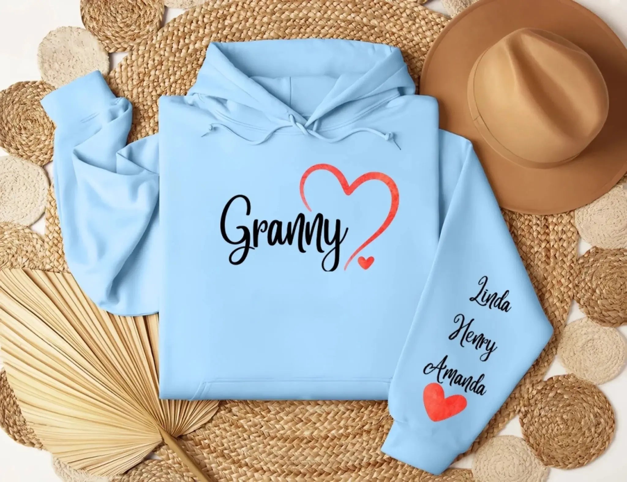 3. Grandma Sweatshirt with Heart – Cute Gift for Grandma