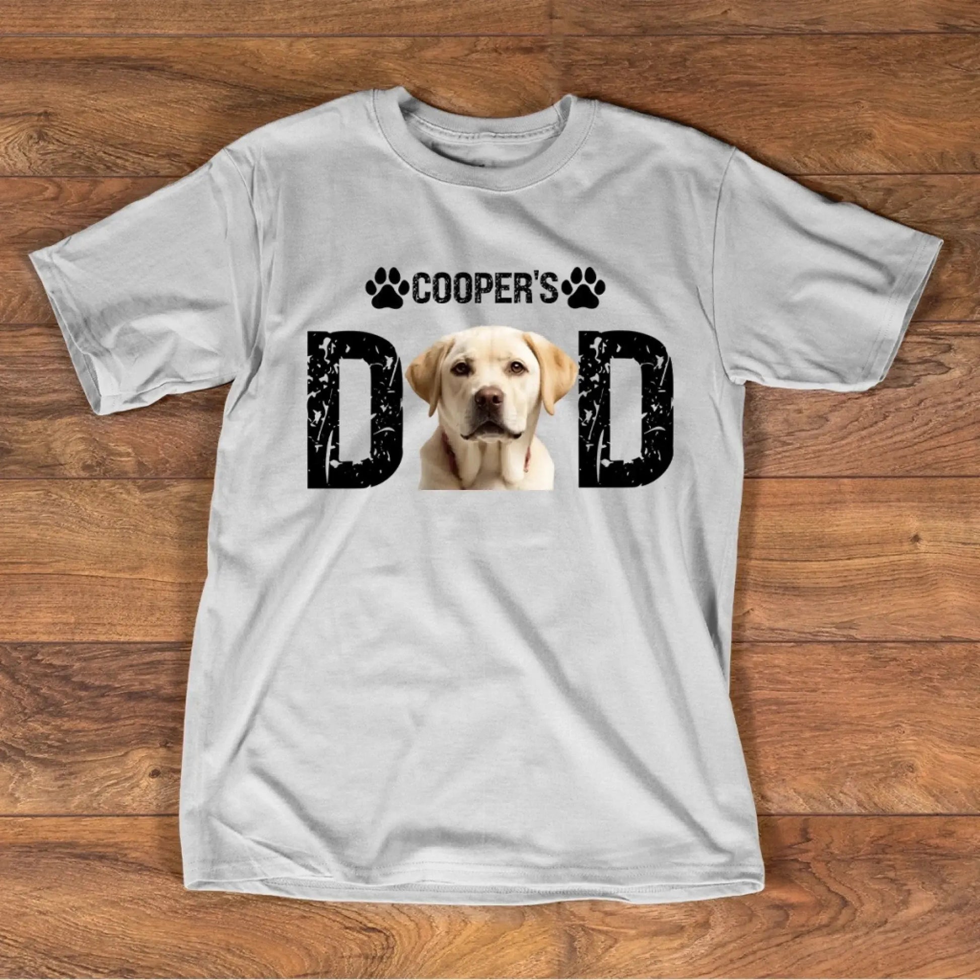 1. Custom Dog Photo Shirt - Personalized Dog Dad Gift