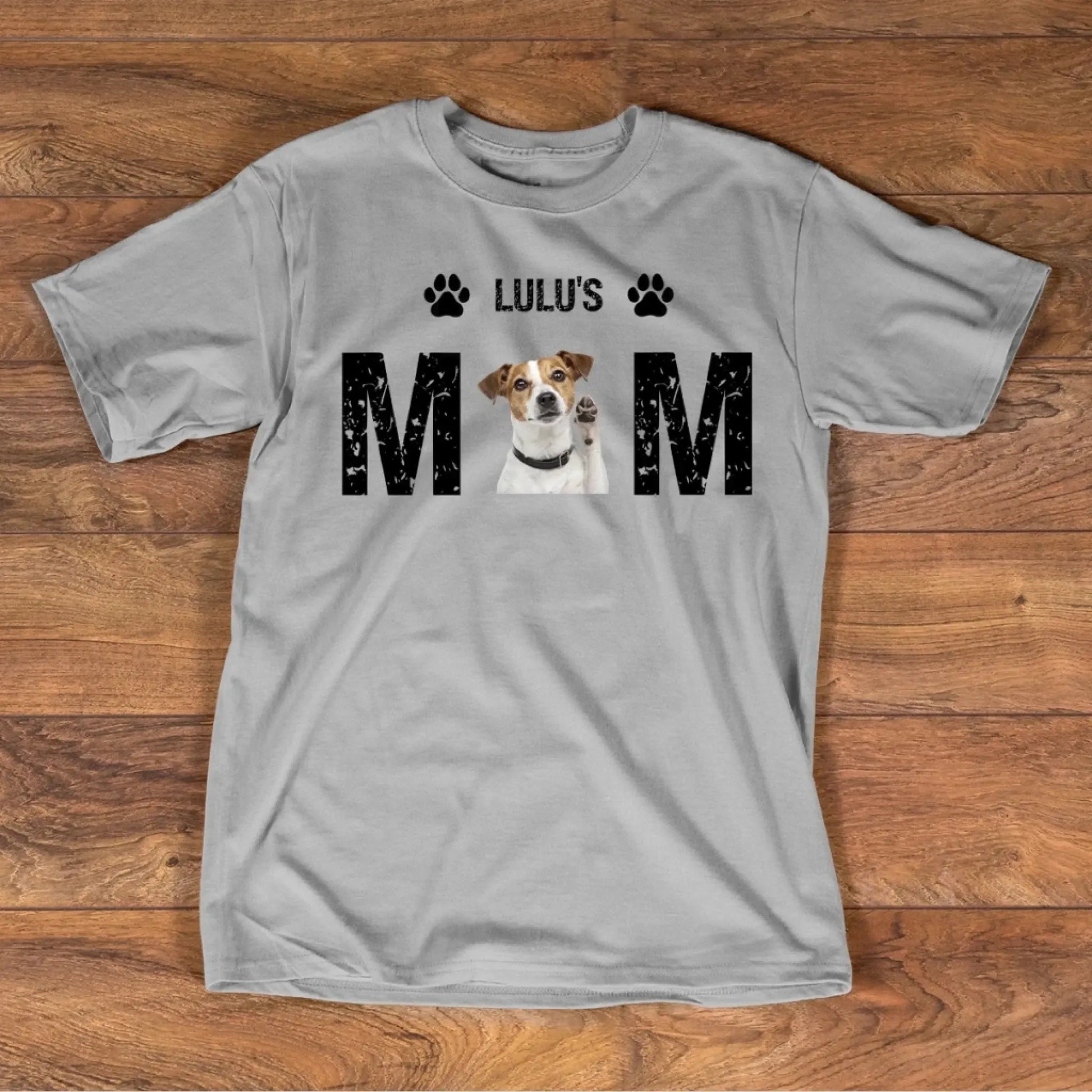 2. Custom Dog Photo Shirt - Personalized Dog Dad Gift