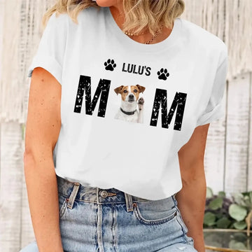 6. Custom Dog Photo Shirt - Personalized Dog Dad Gift