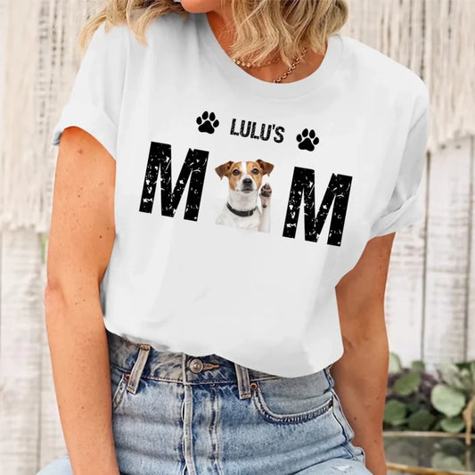 6. Custom Dog Photo Shirt - Personalized Dog Dad Gift