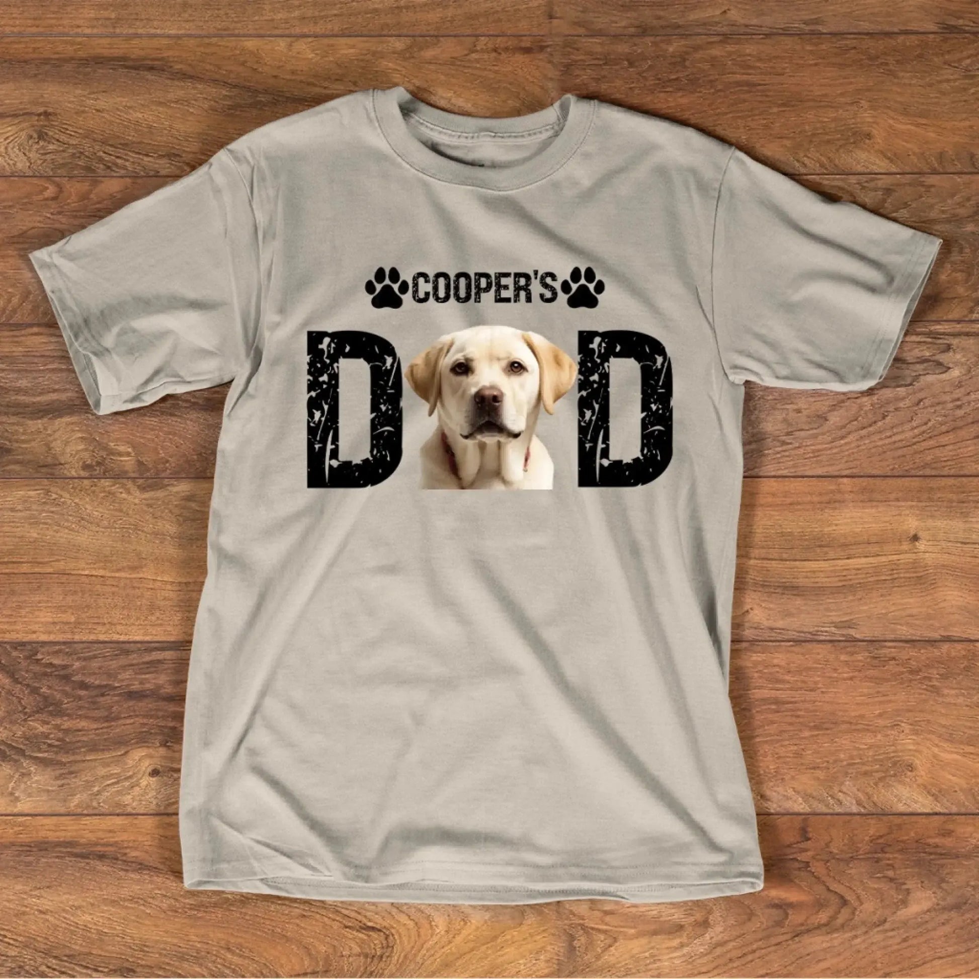 5. Custom Dog Photo Shirt - Personalized Dog Dad Gift