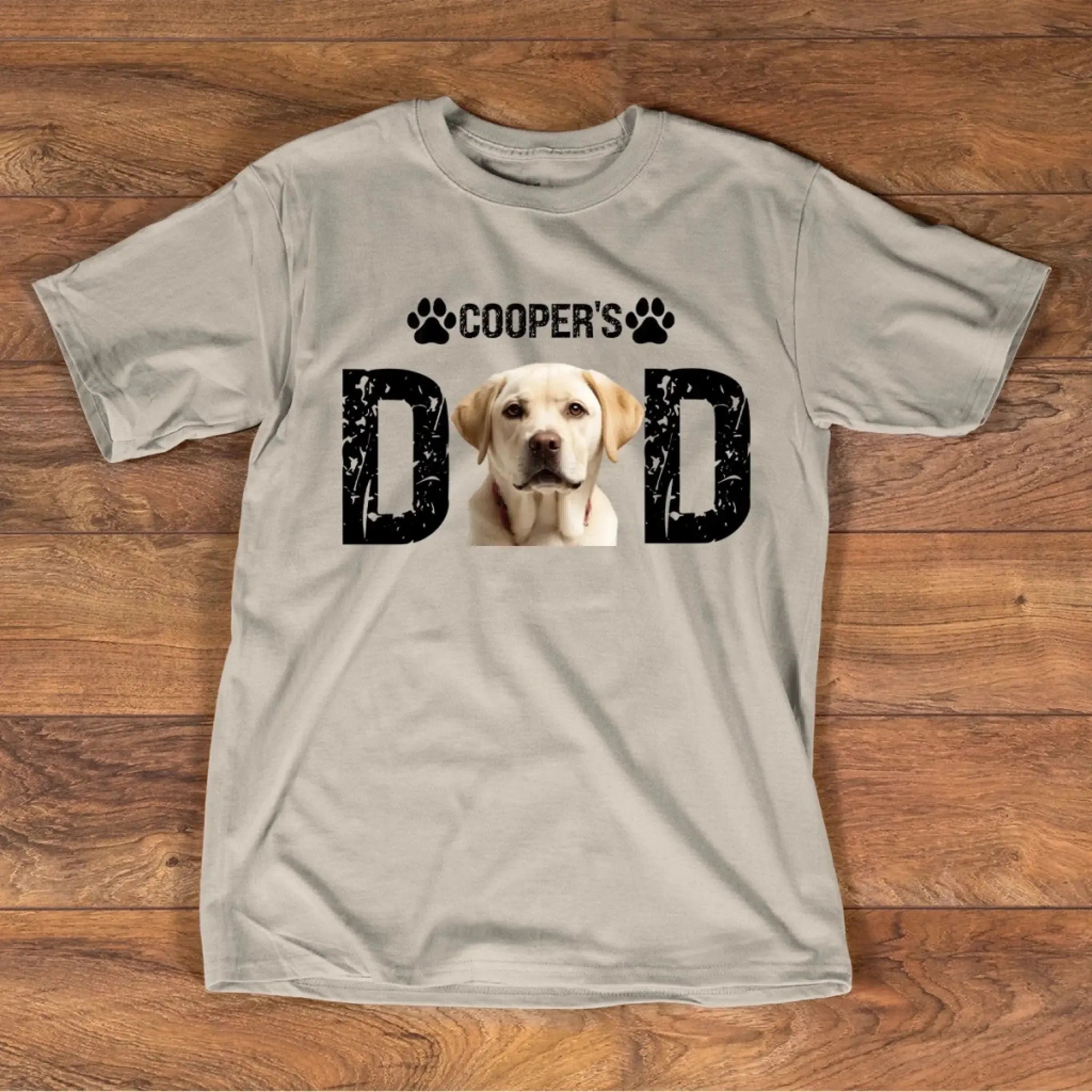 5. Custom Dog Photo Shirt - Personalized Dog Dad Gift