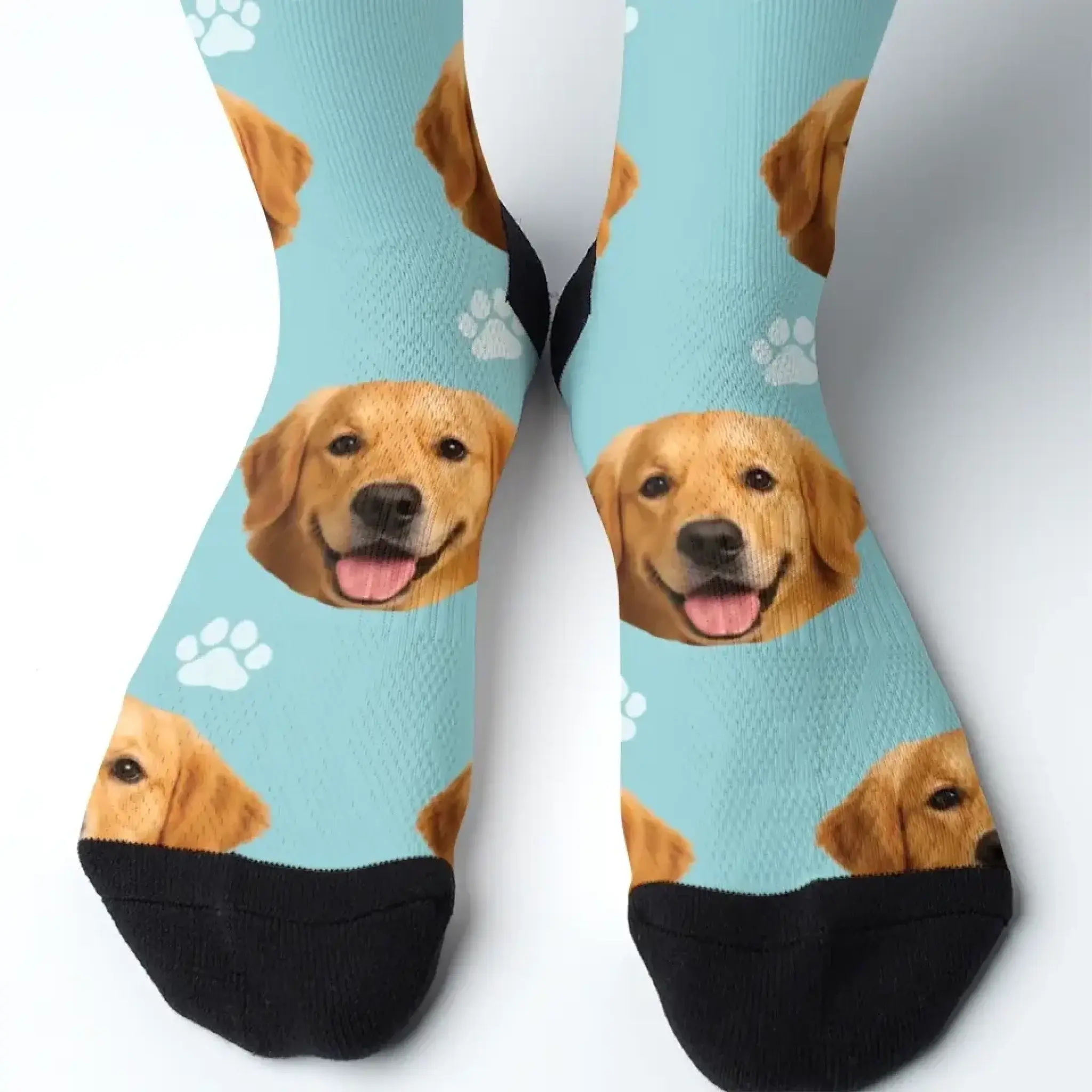 2. Custom Pet Face Socks – Personalized Pet Lover Gift