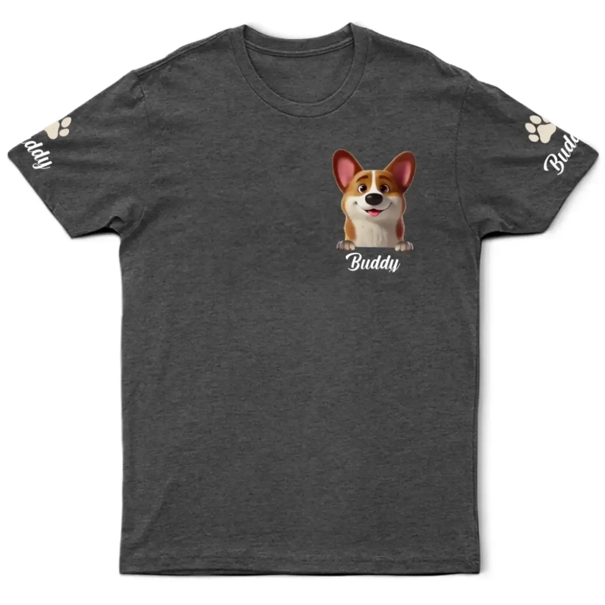 4. Custom Pet Shirt – Personalized Name Gift for Men