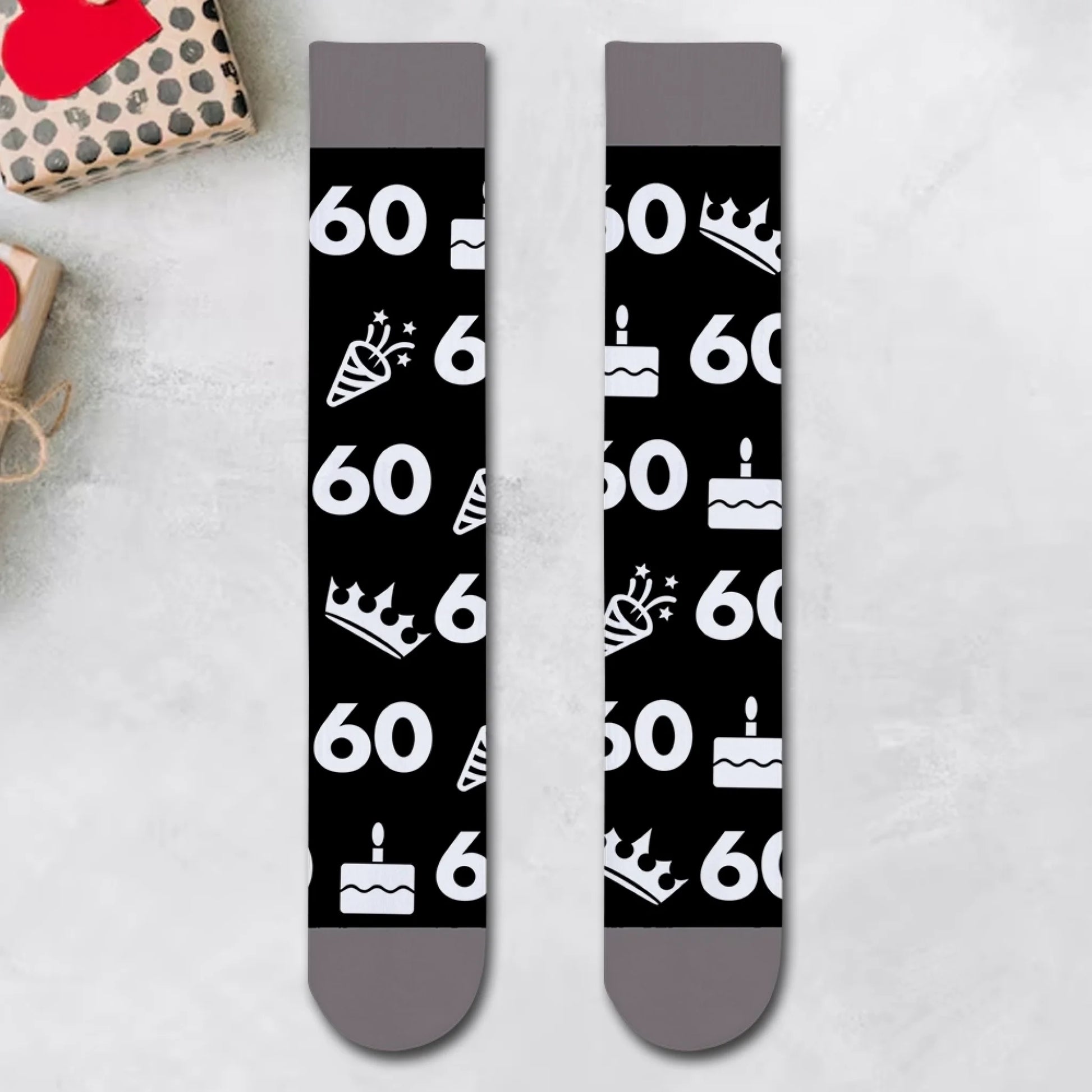It took 60 – To Look This Good birthday gift idea for a guy custom tube socks - 6