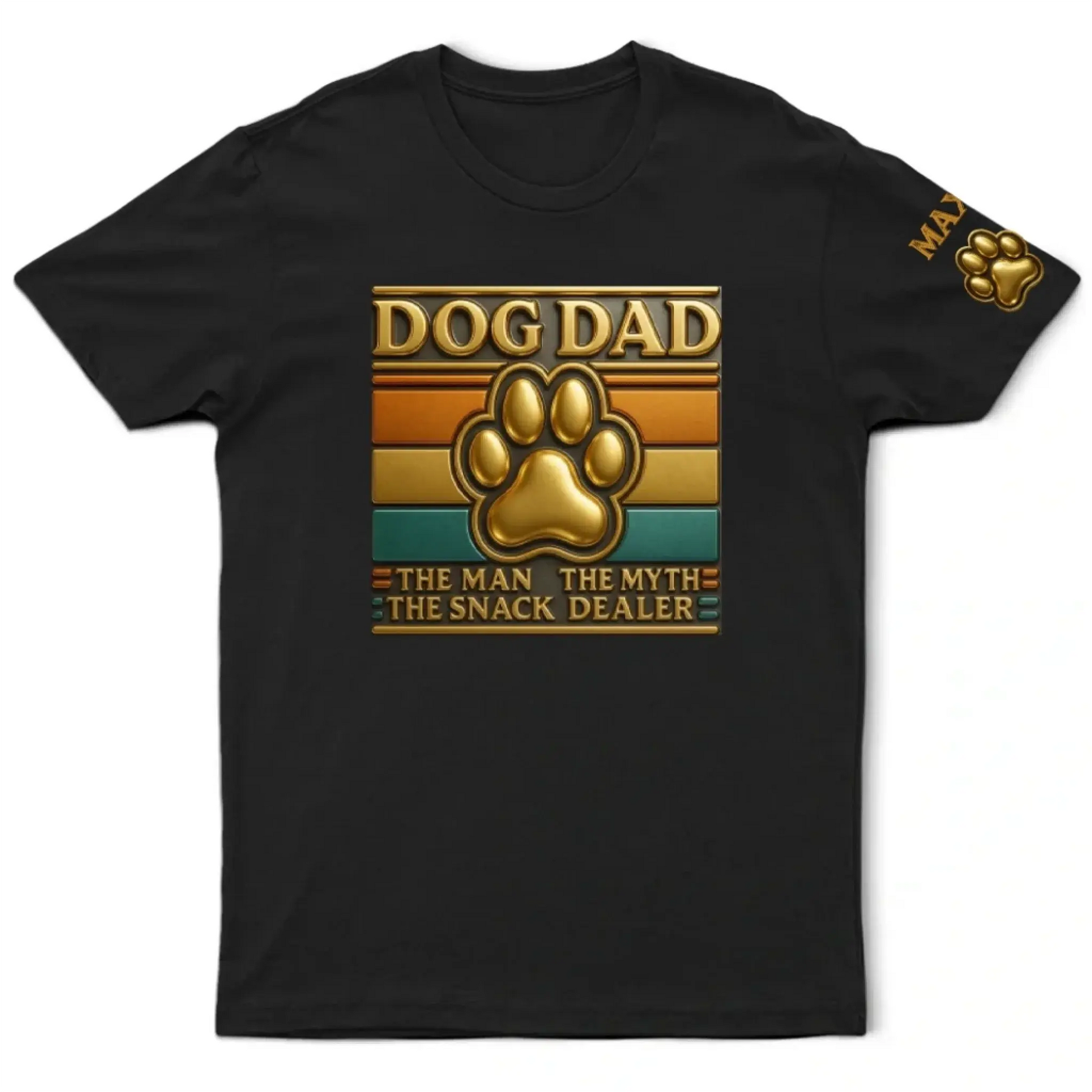 Custom Dog Dad Shirt – Funny Gift for Men with Dogs-2