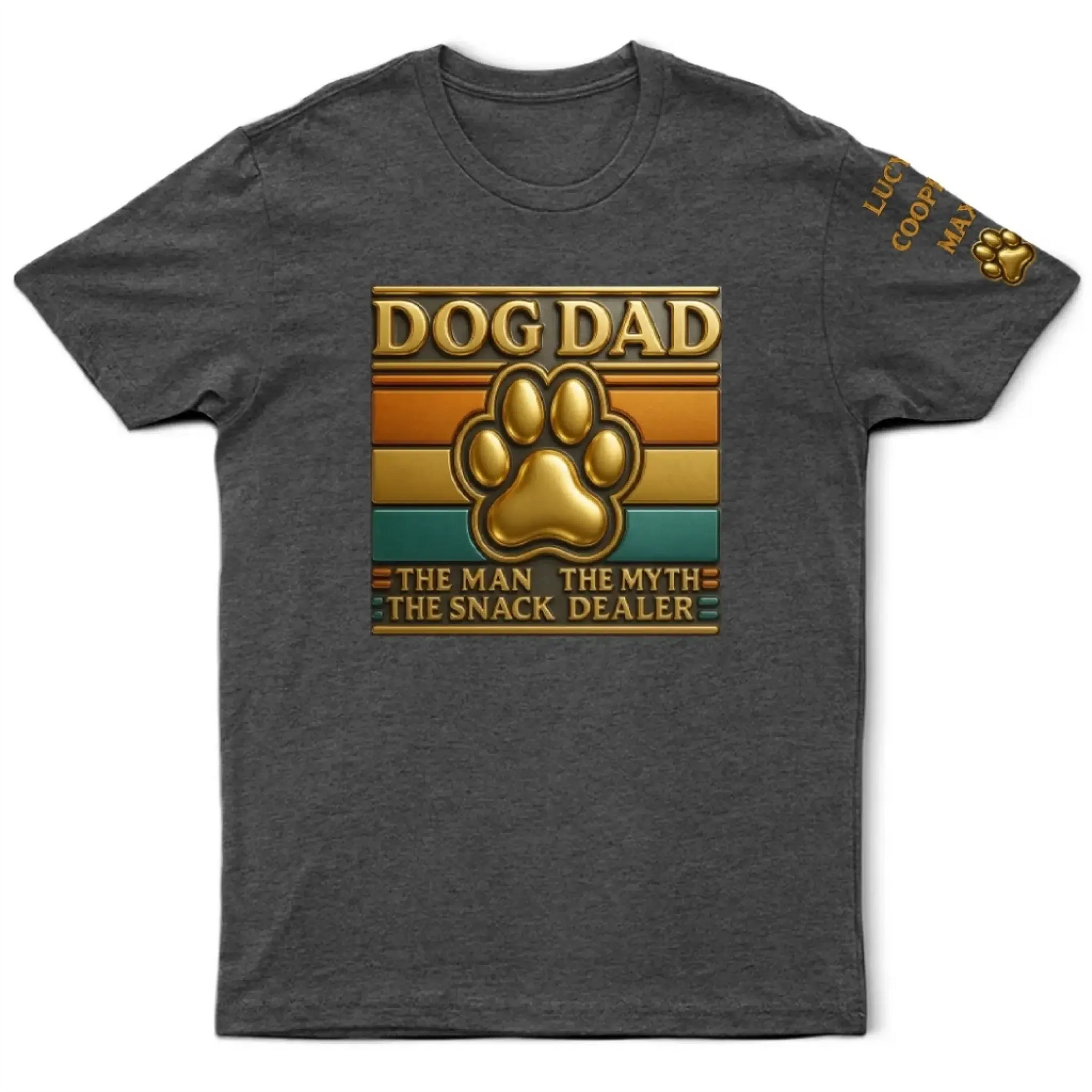 Custom Dog Dad Shirt – Funny Gift for Men with Dogs-1
