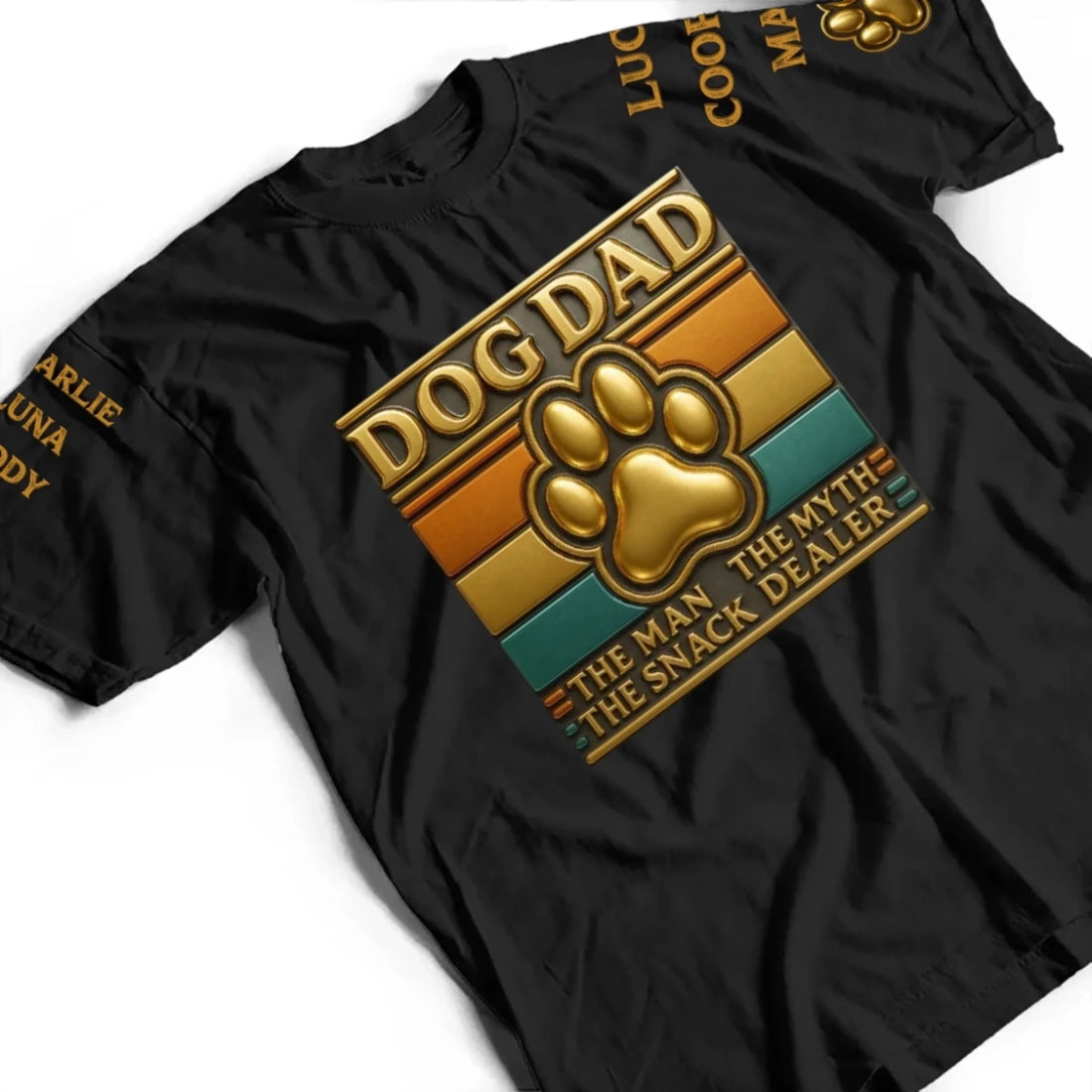 Custom Dog Dad Shirt – Funny Gift for Men with Dogs-4