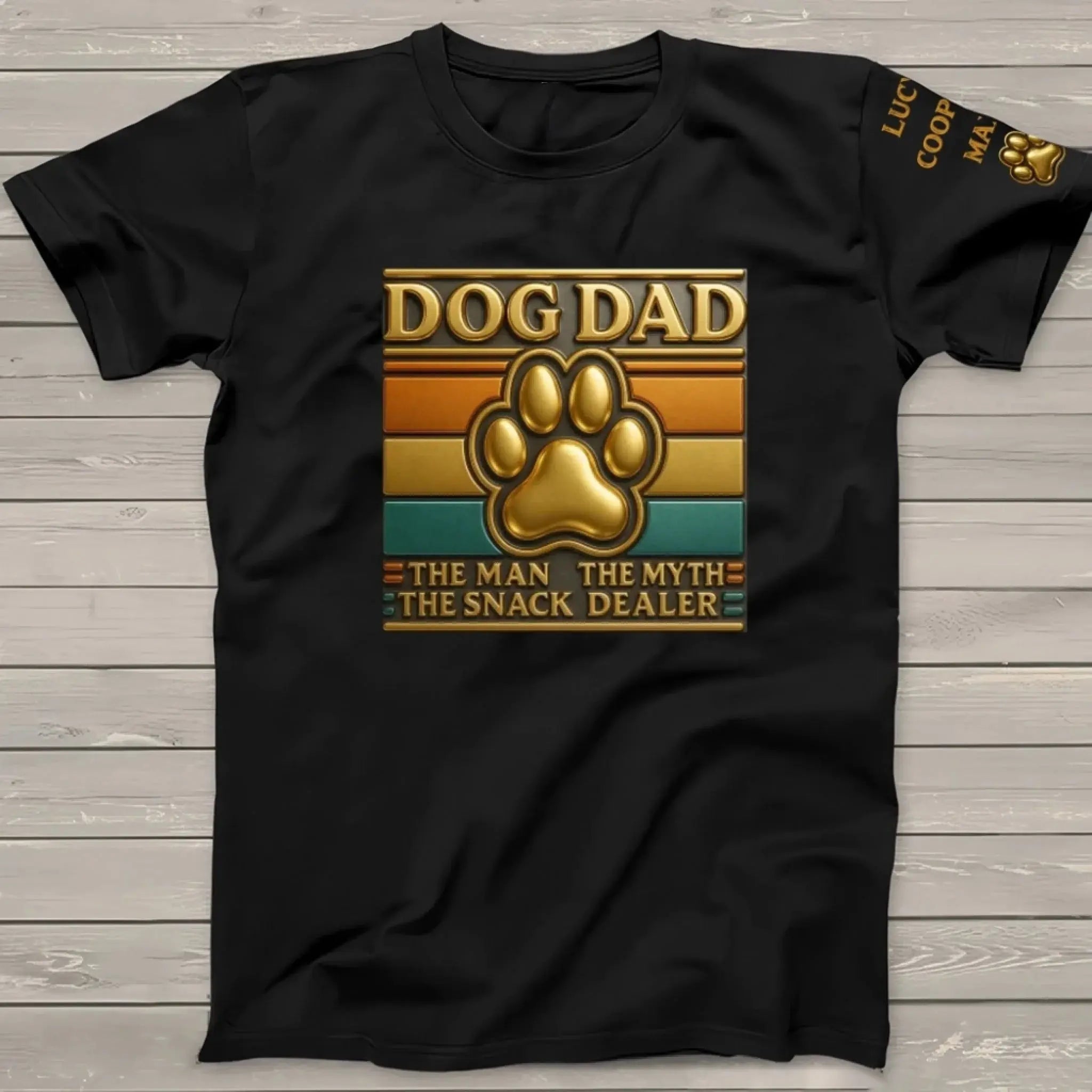 Custom Dog Dad Shirt – Funny Gift for Men with Dogs-6