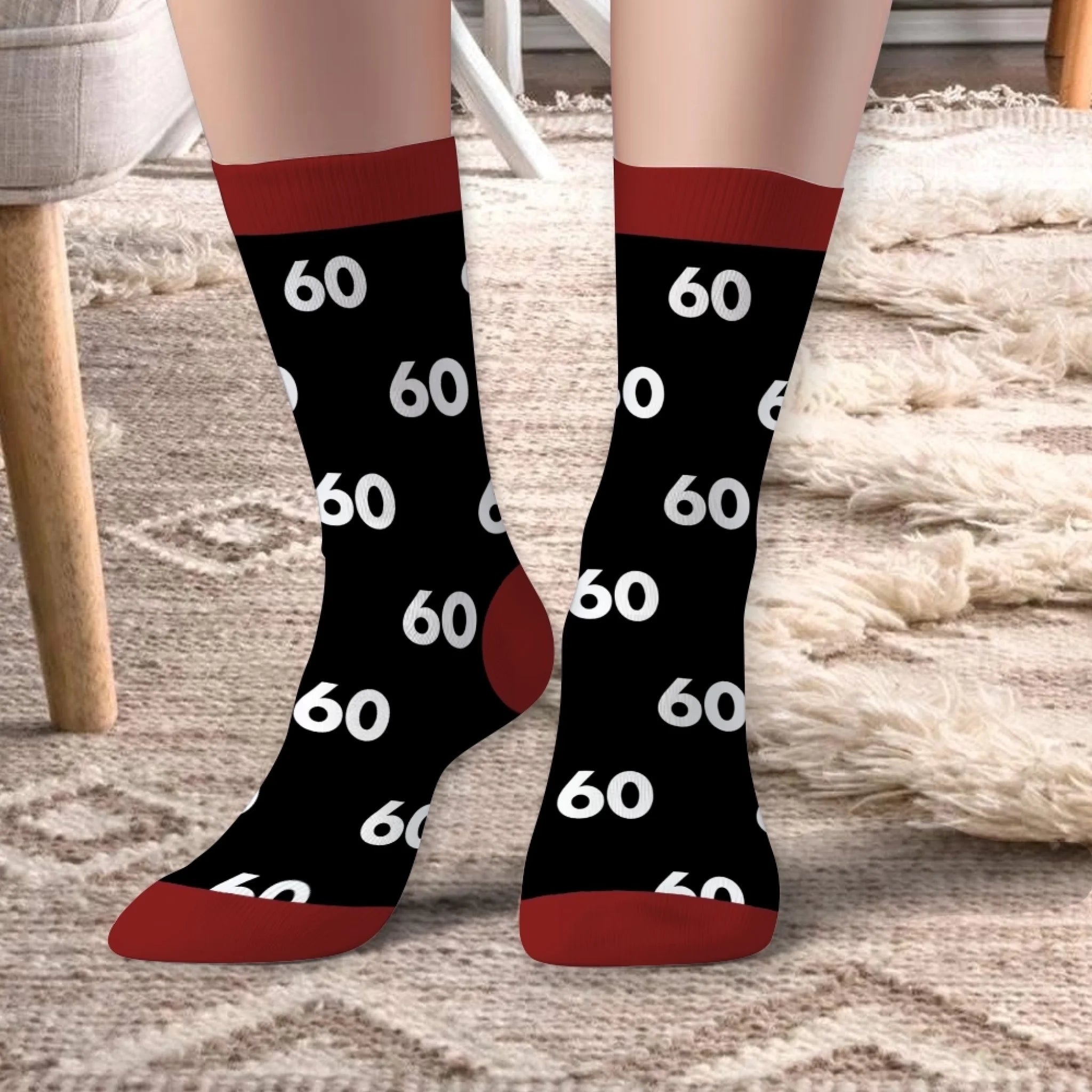 ““Not Everyone Looks This Good at 70”, Funny Socks For a Gift-6