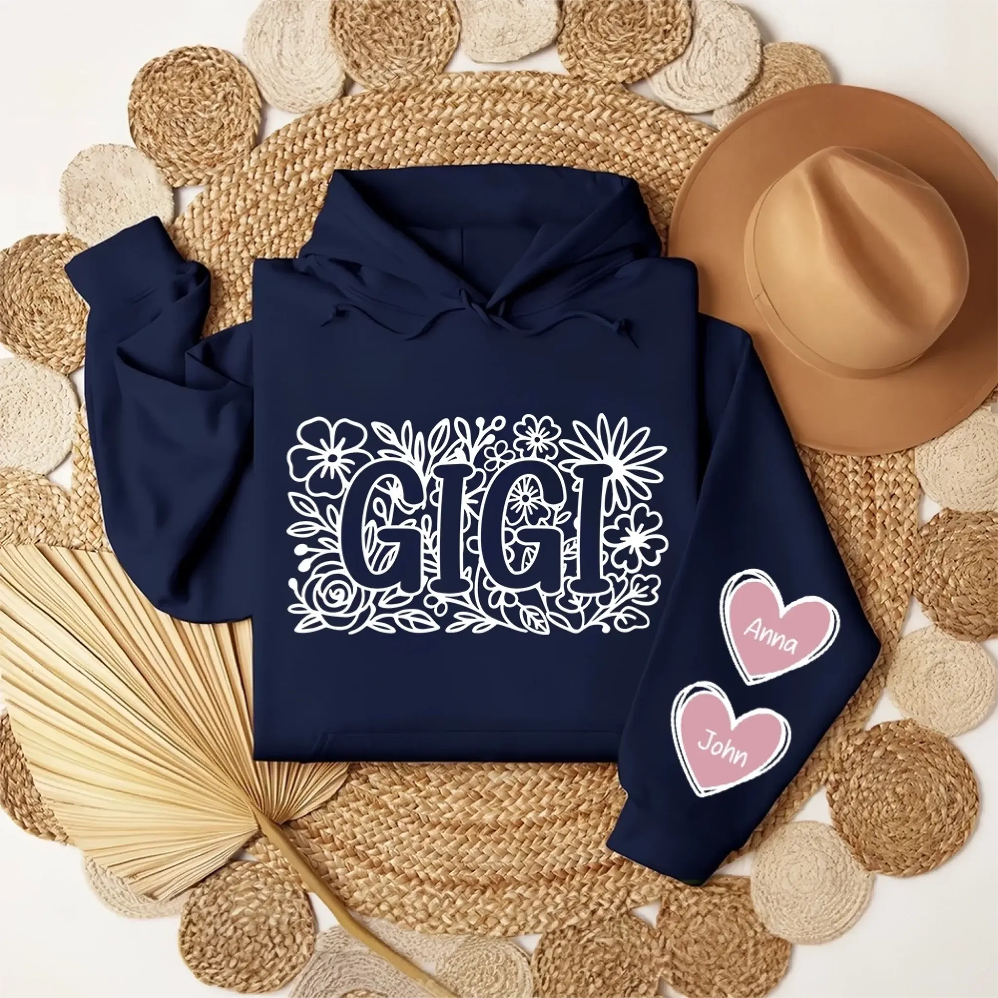 Mimi Flower Shirt, Mama and Mini Shirt Gift For Grandma, Mom-2