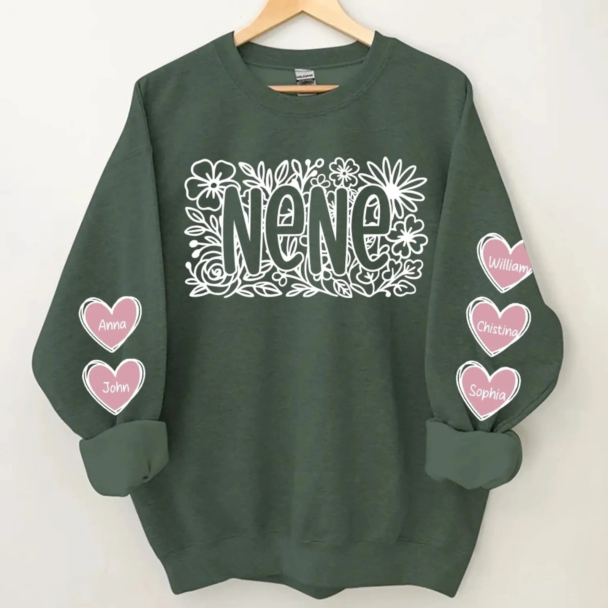 Mimi Flower Shirt, Mama and Mini Shirt Gift For Grandma, Mom-4