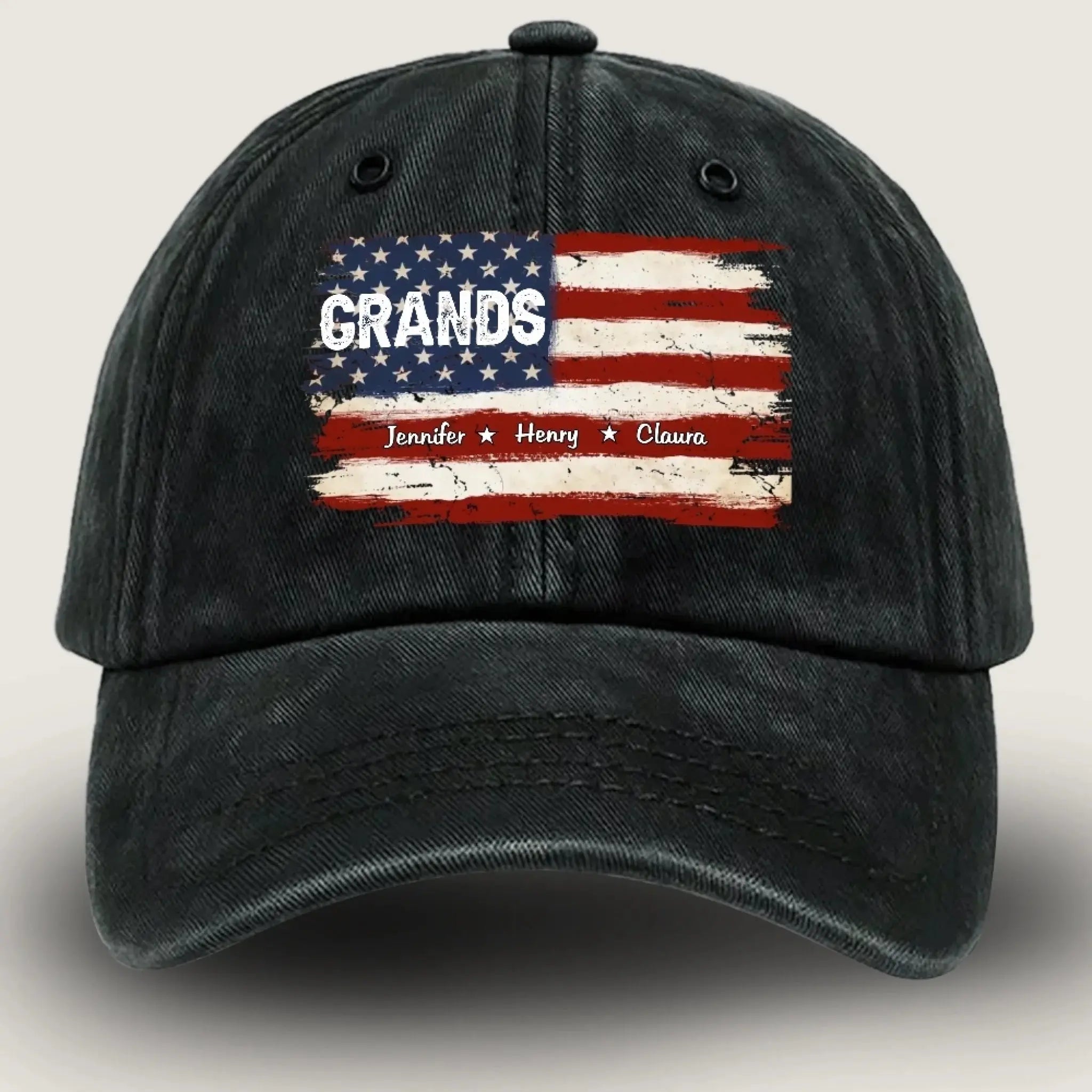 Custom American Flags, Personalized Father's Day Gifts for Grandpa - Proud to Be Native American-1