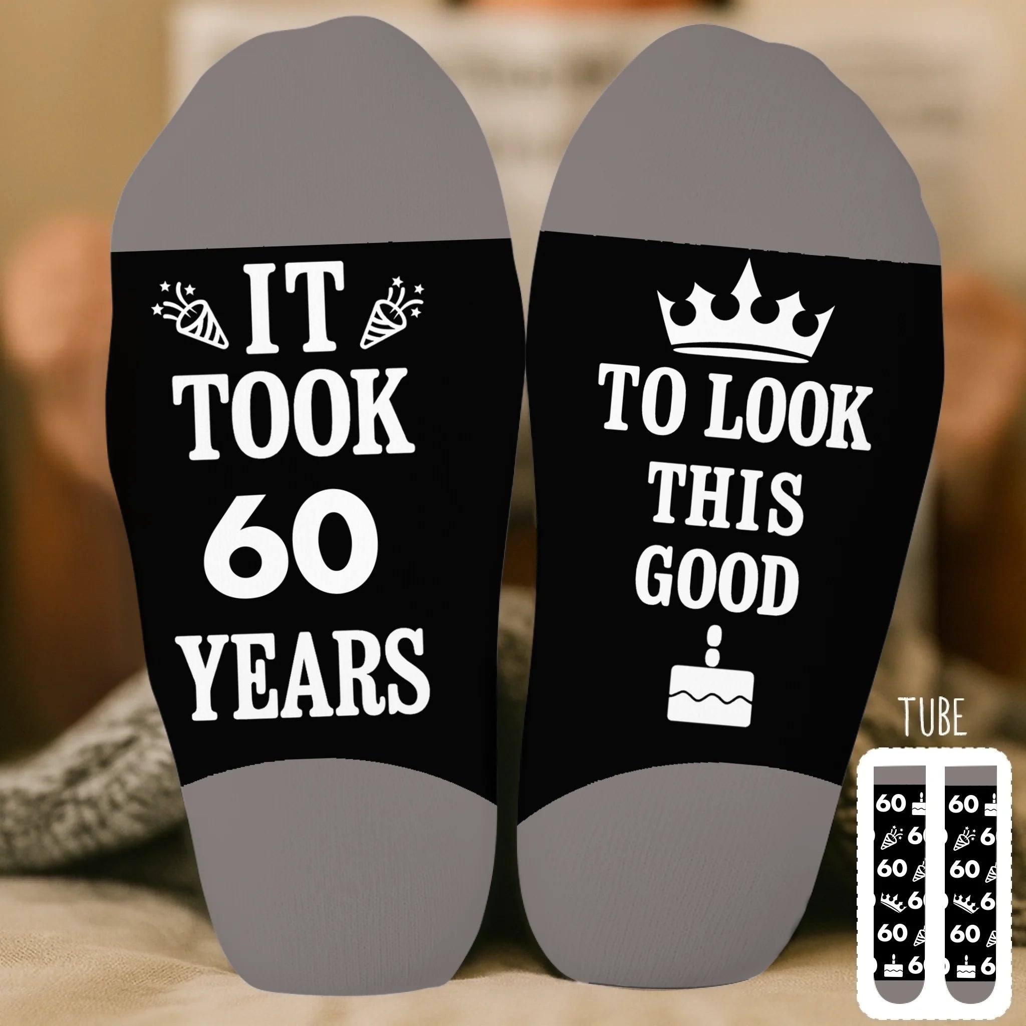 Middle Tube Socks