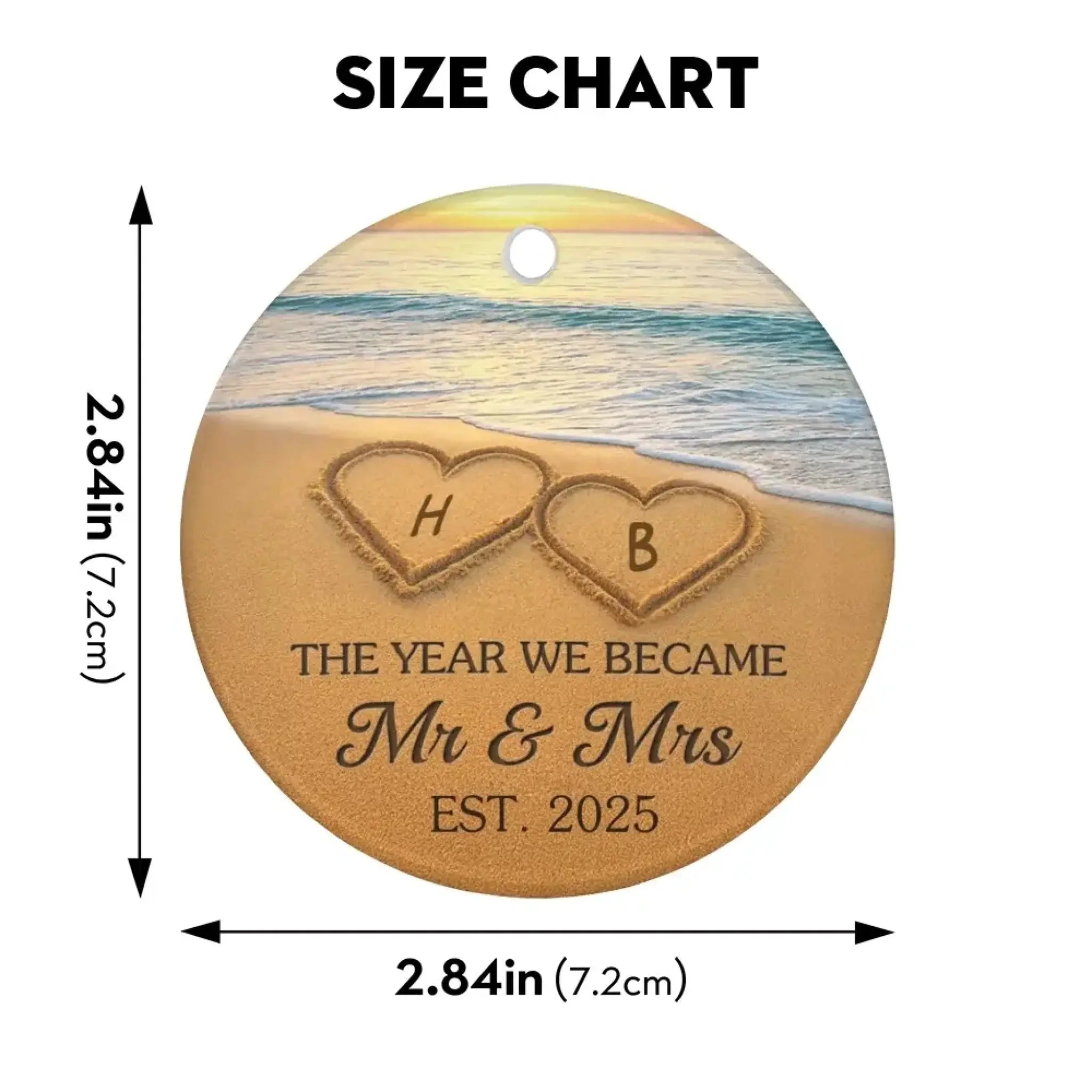 Personalized Anniversary - Christmas Wedding Gifts For Couple-4