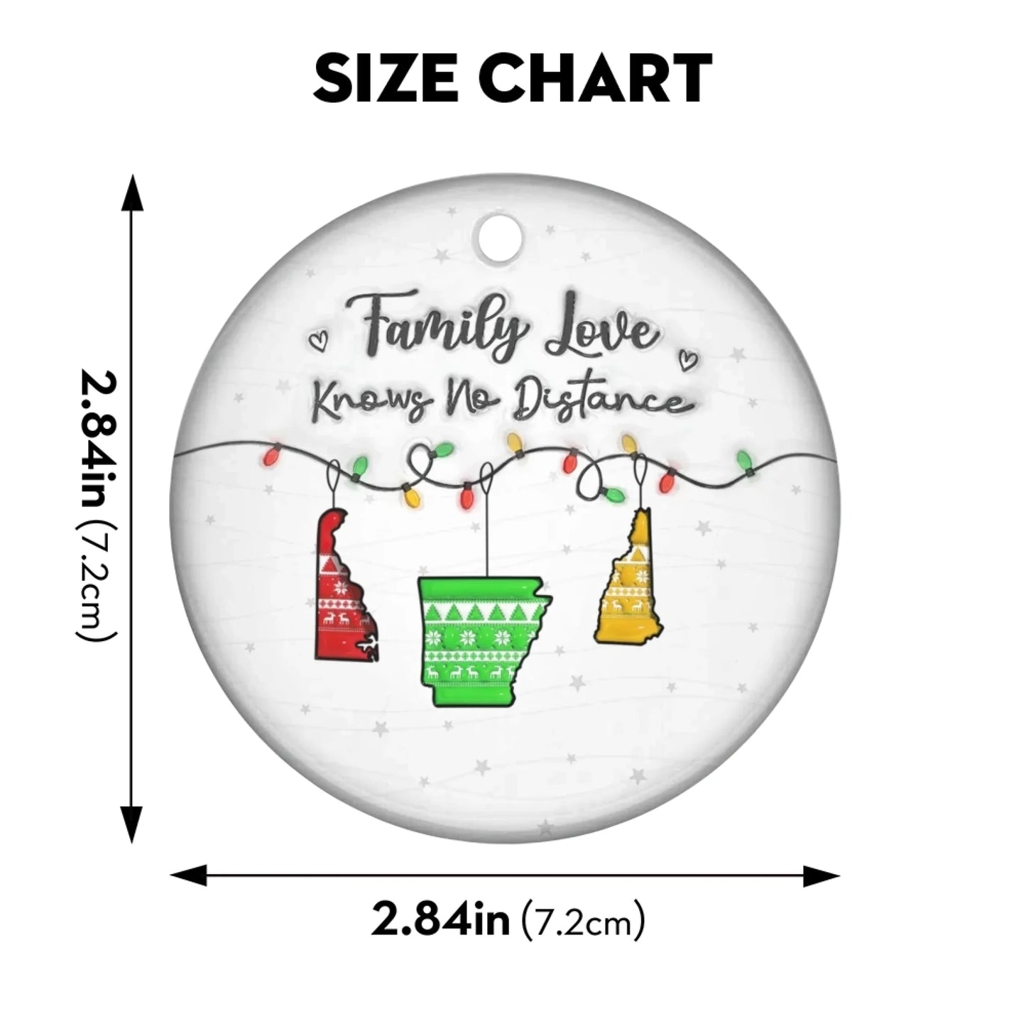 Personalized Custom Ornament - Christmas Gift for Family Members-5