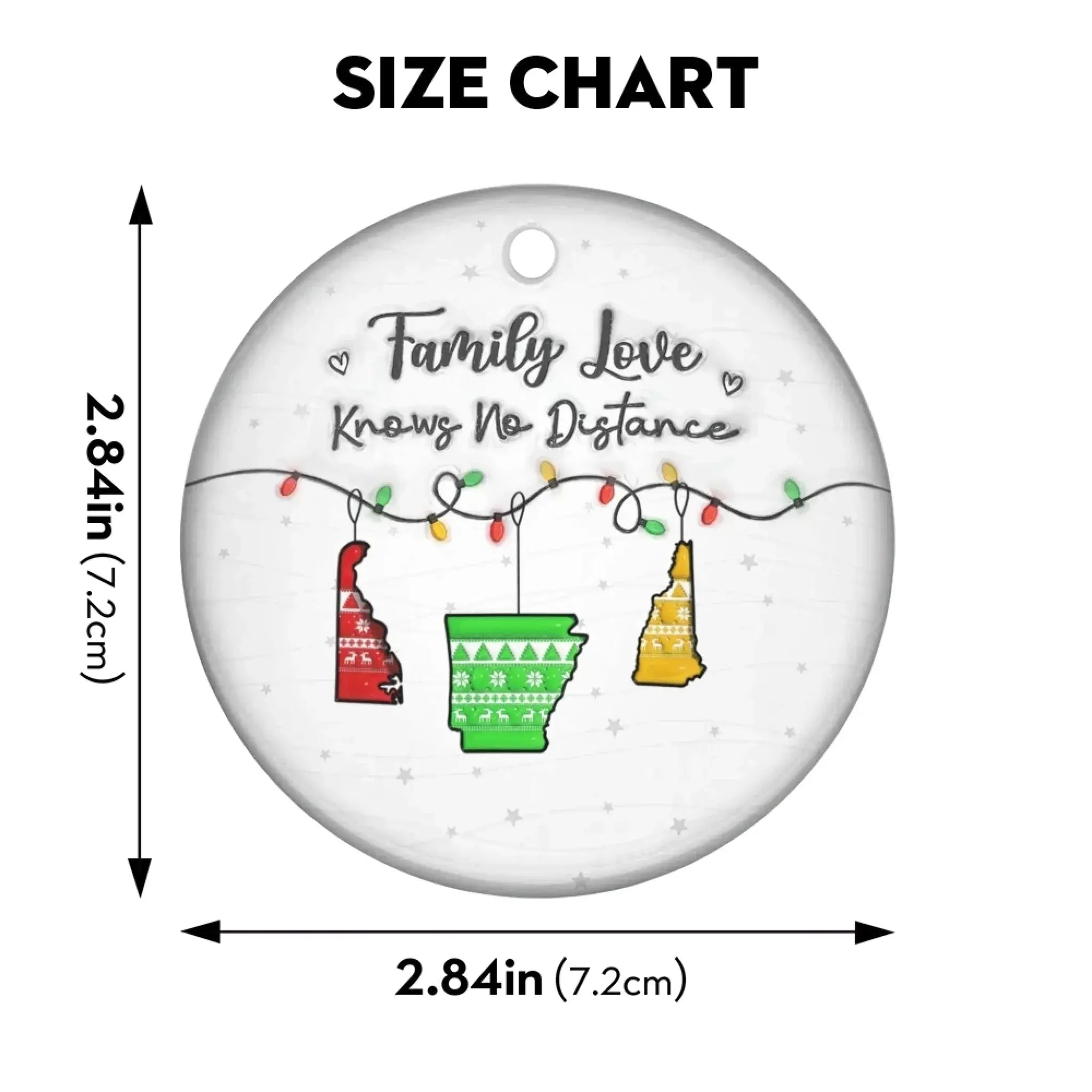 Personalized Custom Ornament - Christmas Gift for Family Members-5