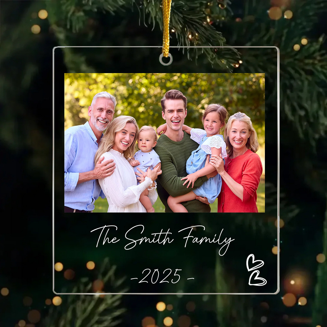 Custom Christmas Ornaments - Personalized Family Photos 2025-1