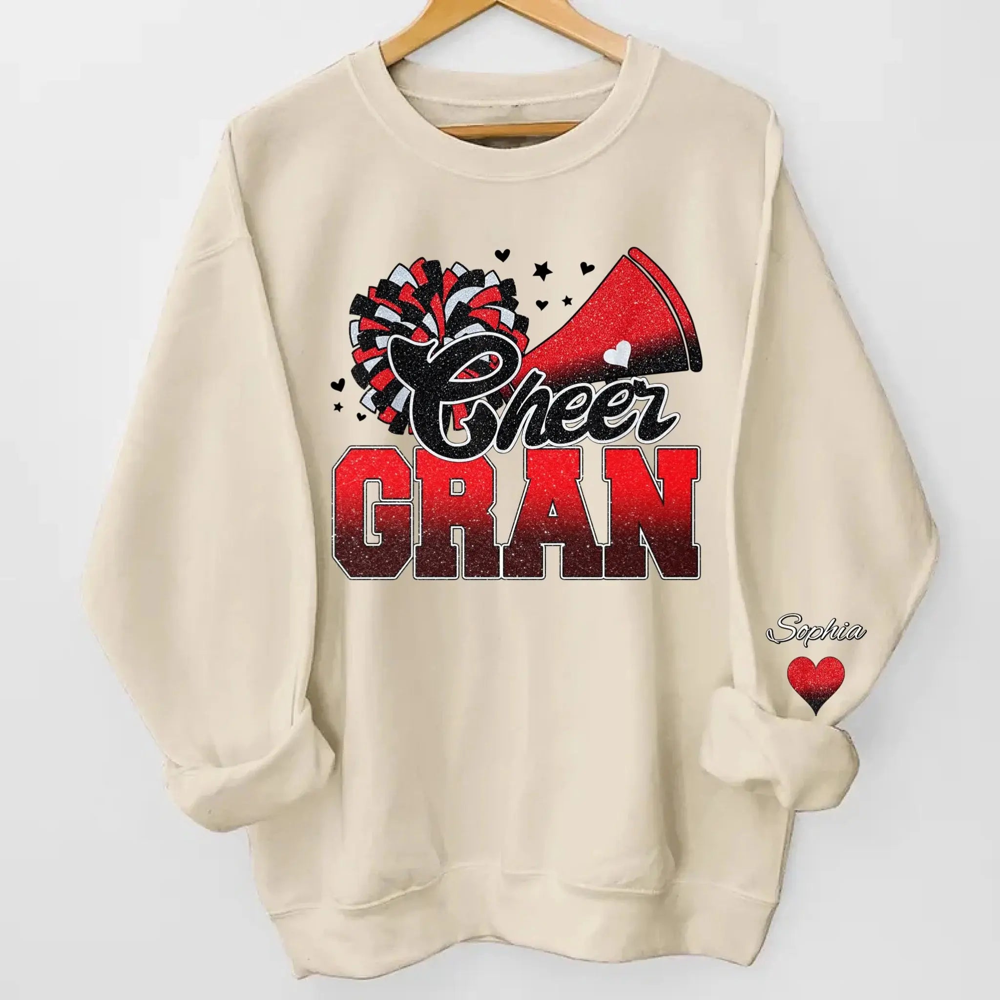 Cheerleading Shirt - Perfect Gift for Grandma on Game Day Duconspace