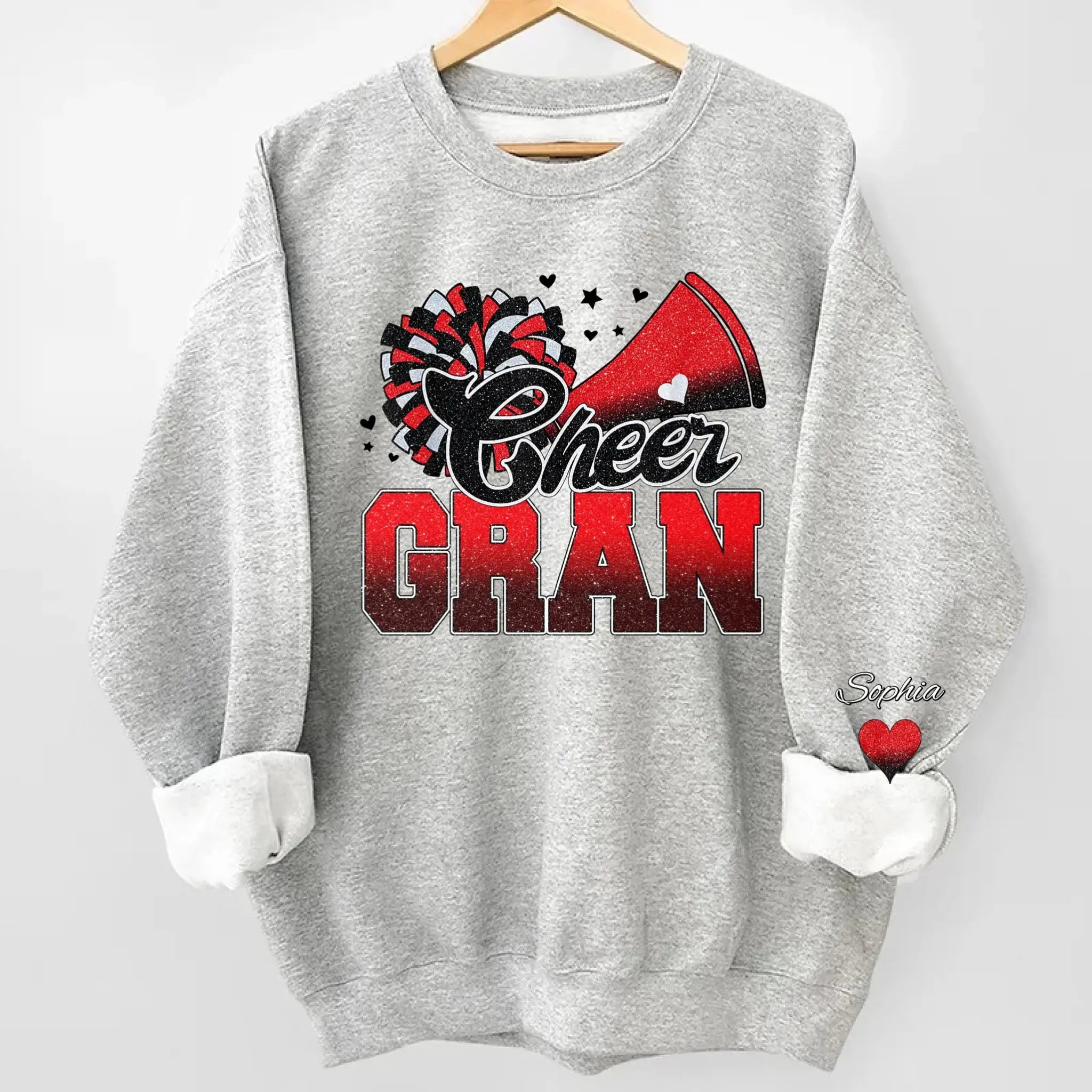 Cheerleading Shirt - Perfect Gift for Grandma on Game Day Duconspace